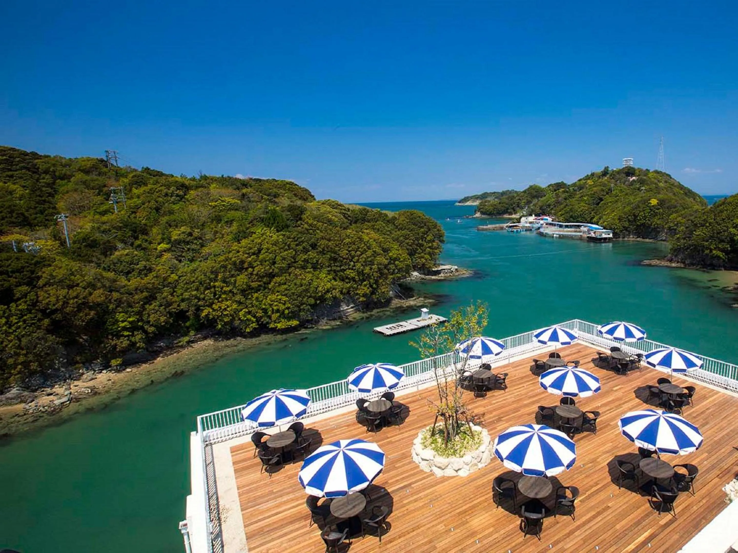 Balcony/Terrace in Ooedo Onsen Monogatari Premium Toba Saichoraku