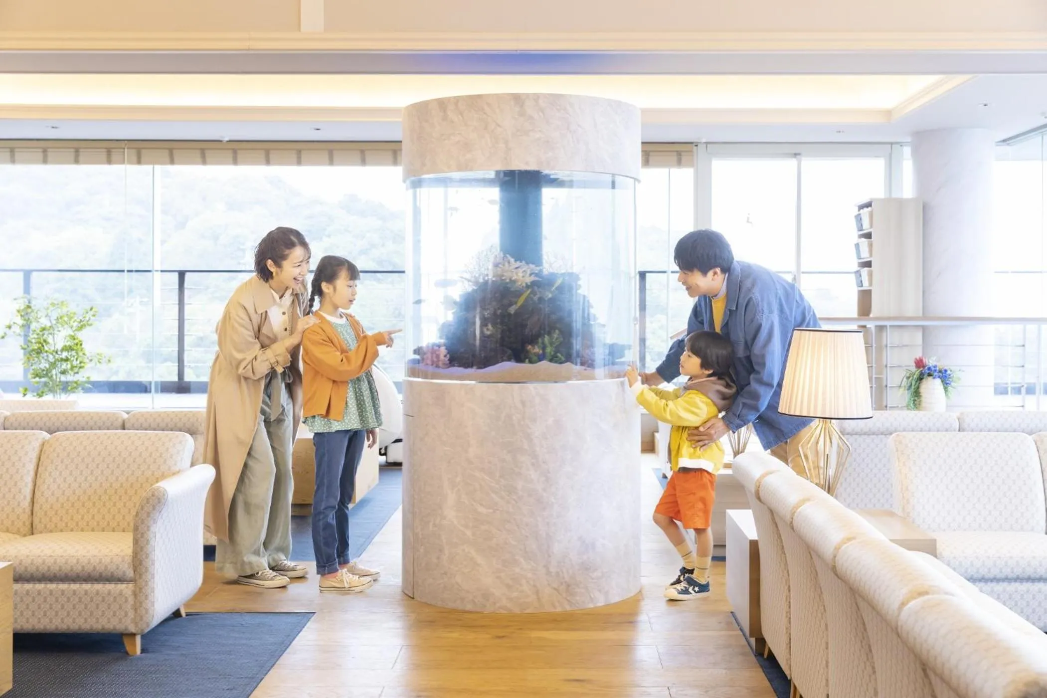 Lobby or reception in Ooedo Onsen Monogatari Premium Toba Saichoraku