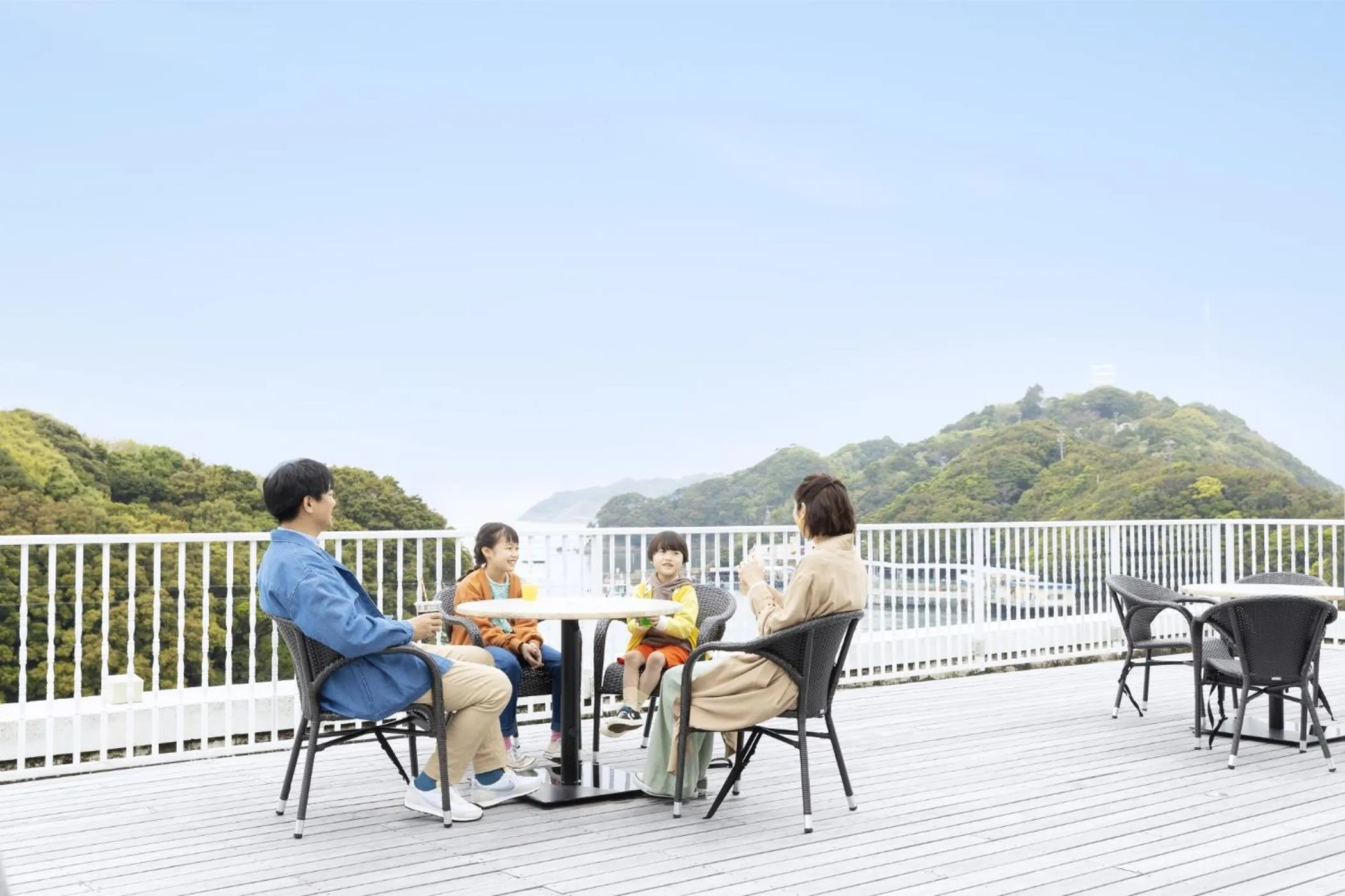 Balcony/Terrace in Ooedo Onsen Monogatari Premium Toba Saichoraku