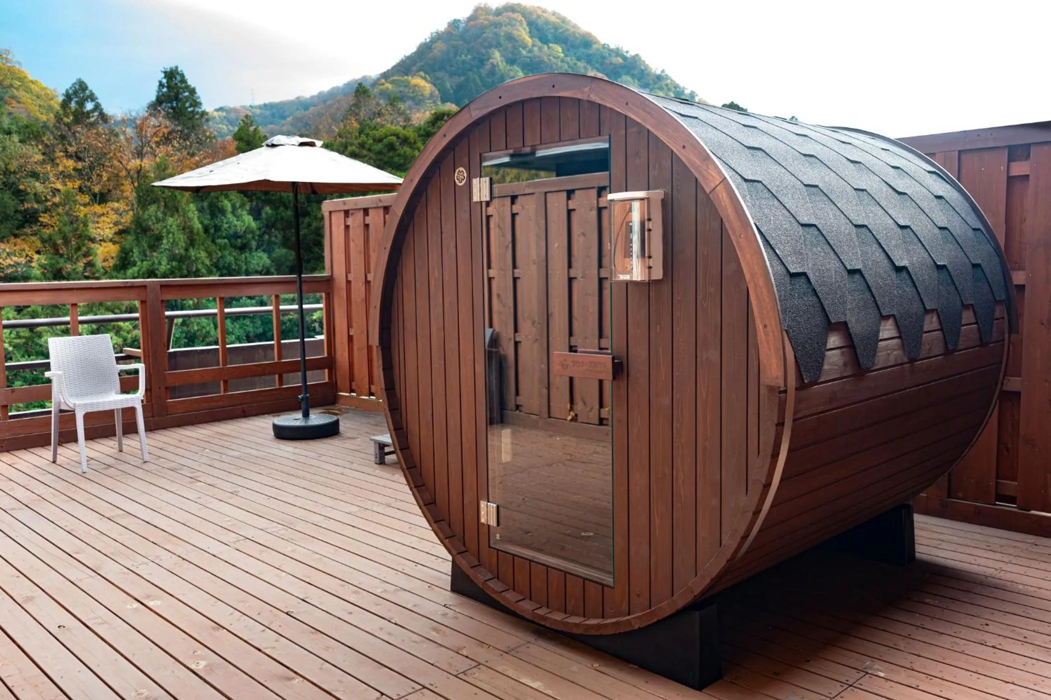 Sauna in Ooedo Onsen Monogatari Premium Yoshinoya Irokuen