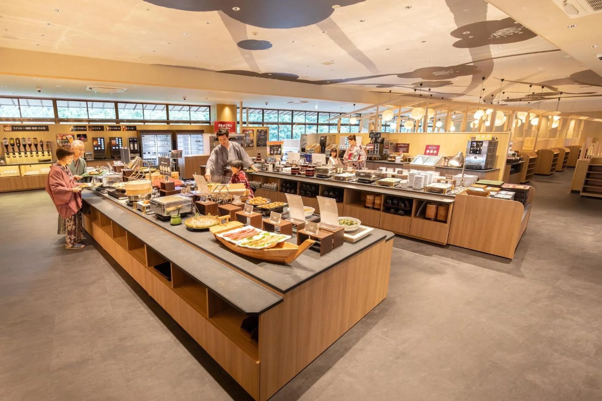 Restaurant/places to eat in Ooedo Onsen Monogatari Premium Yoshinoya Irokuen