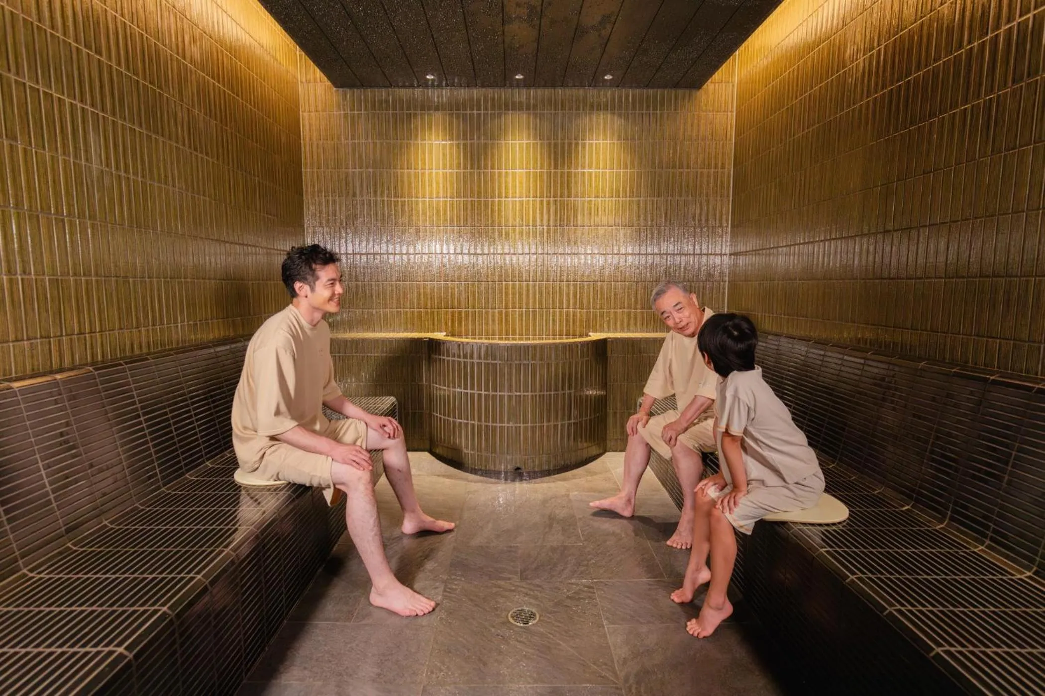 Spa and wellness centre/facilities in Ooedo Onsen Monogatari Premium Yoshinoya Irokuen