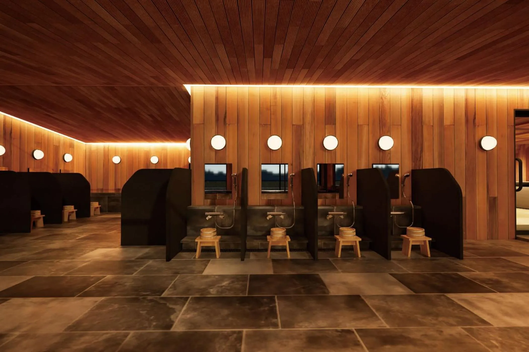 Public Bath in Ooedo Onsen Monogatari Premium Enakyo