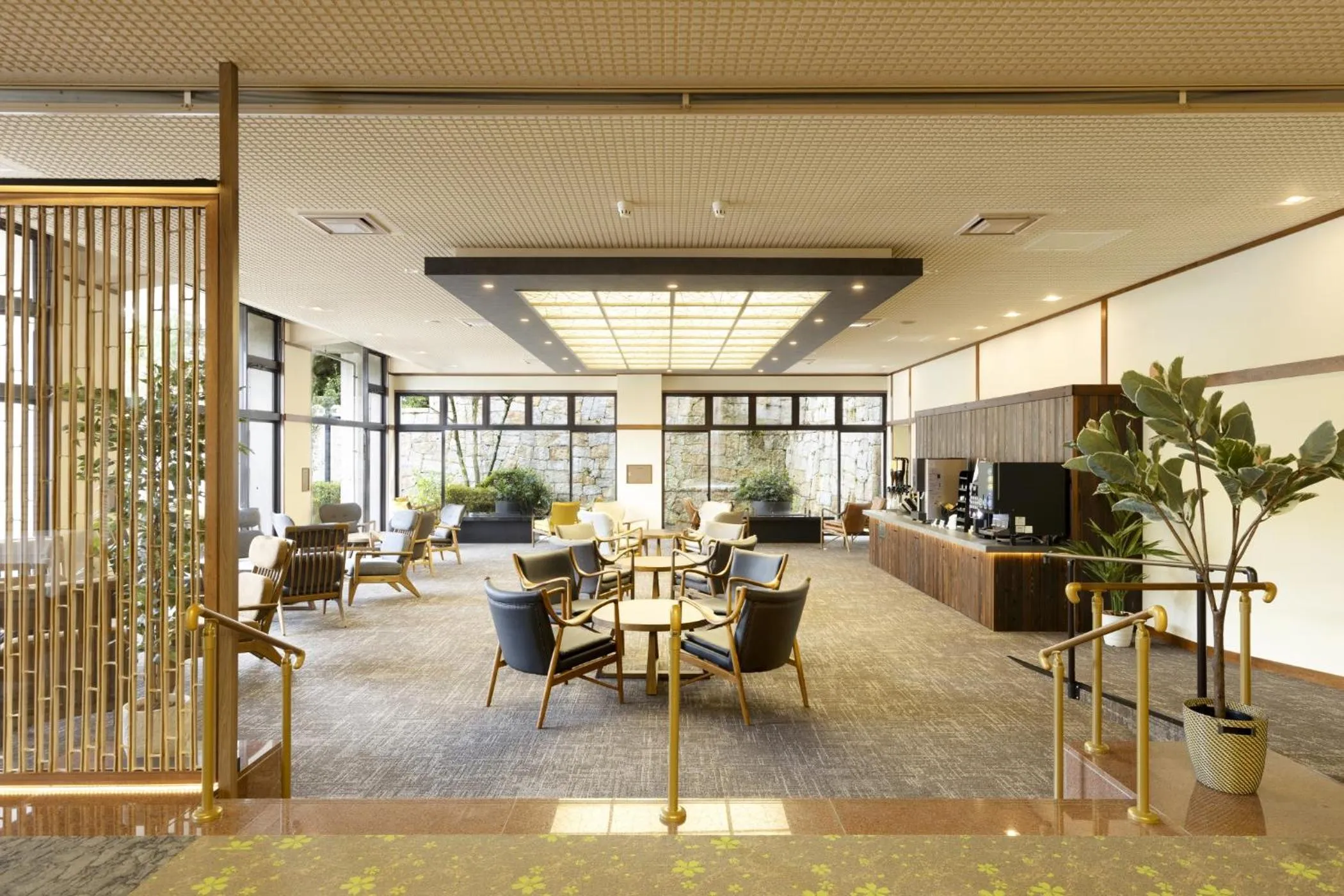 Lounge or bar in Ooedo Onsen Monogatari Premium Gero Honkan