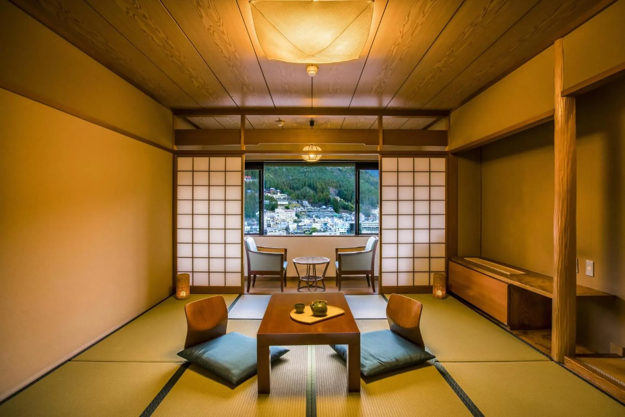 Photo of the whole room in Ooedo Onsen Monogatari Premium Gero Honkan