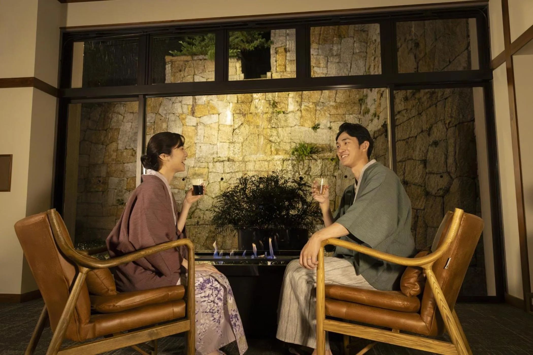 Lounge or bar in Ooedo Onsen Monogatari Premium Gero Honkan