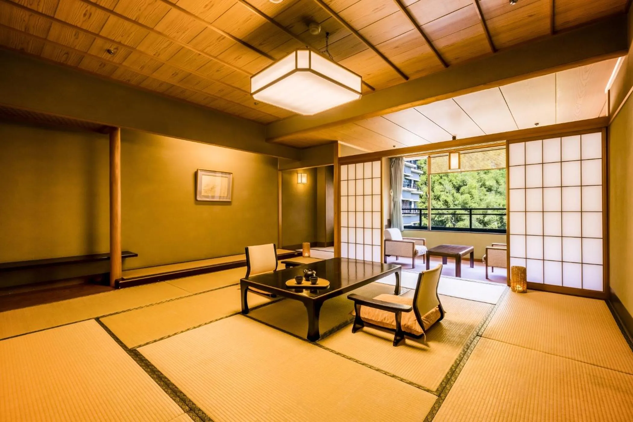 Photo of the whole room in Ooedo Onsen Monogatari Premium Saiki Bekkan