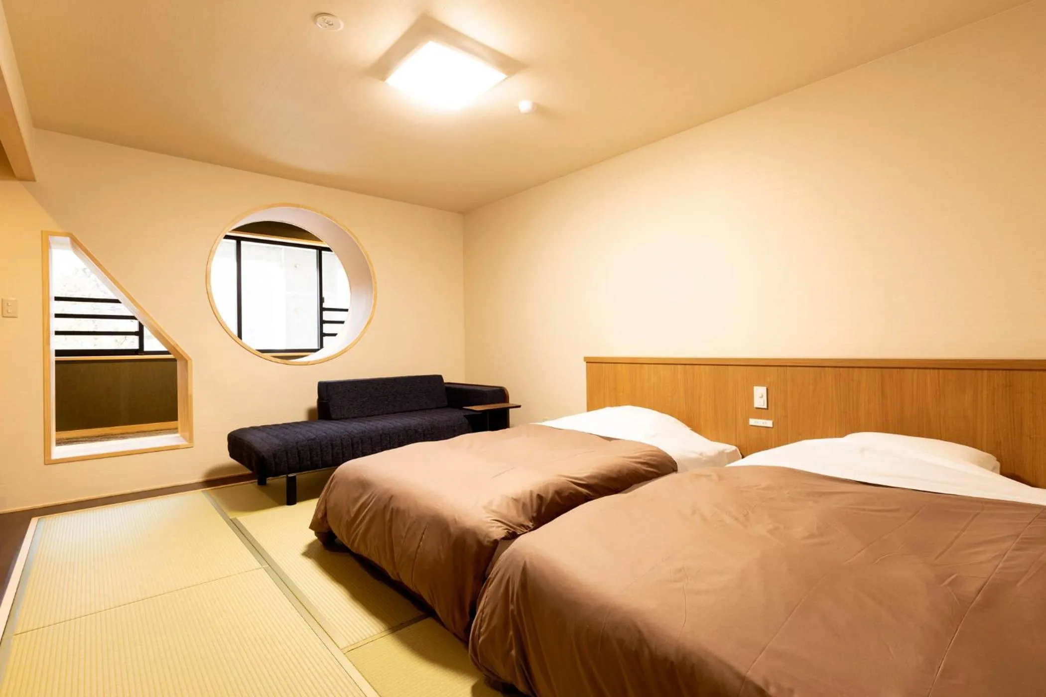 Photo of the whole room, Bed in Ooedo Onsen Monogatari Premium Yamanaka Grand Hotel
