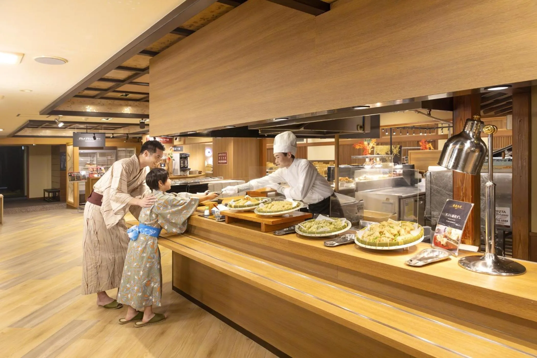 Restaurant/places to eat in Ooedo Onsen Monogatari Premium Kaga Maruya