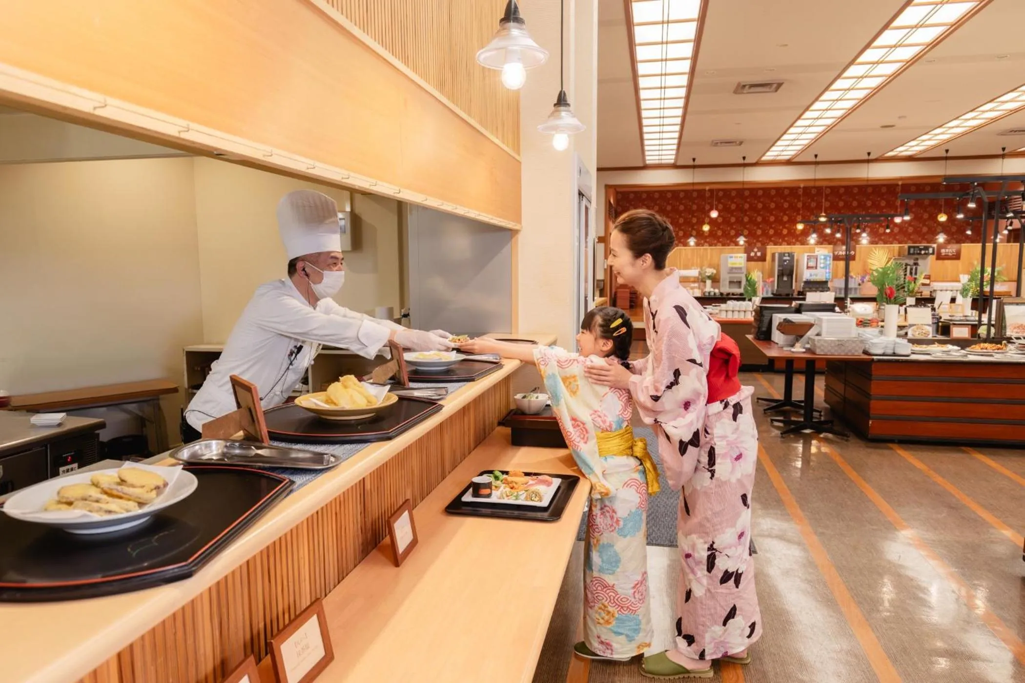 Restaurant/places to eat in Ooedo Onsen Monogatari Yamanaka Saichoraku