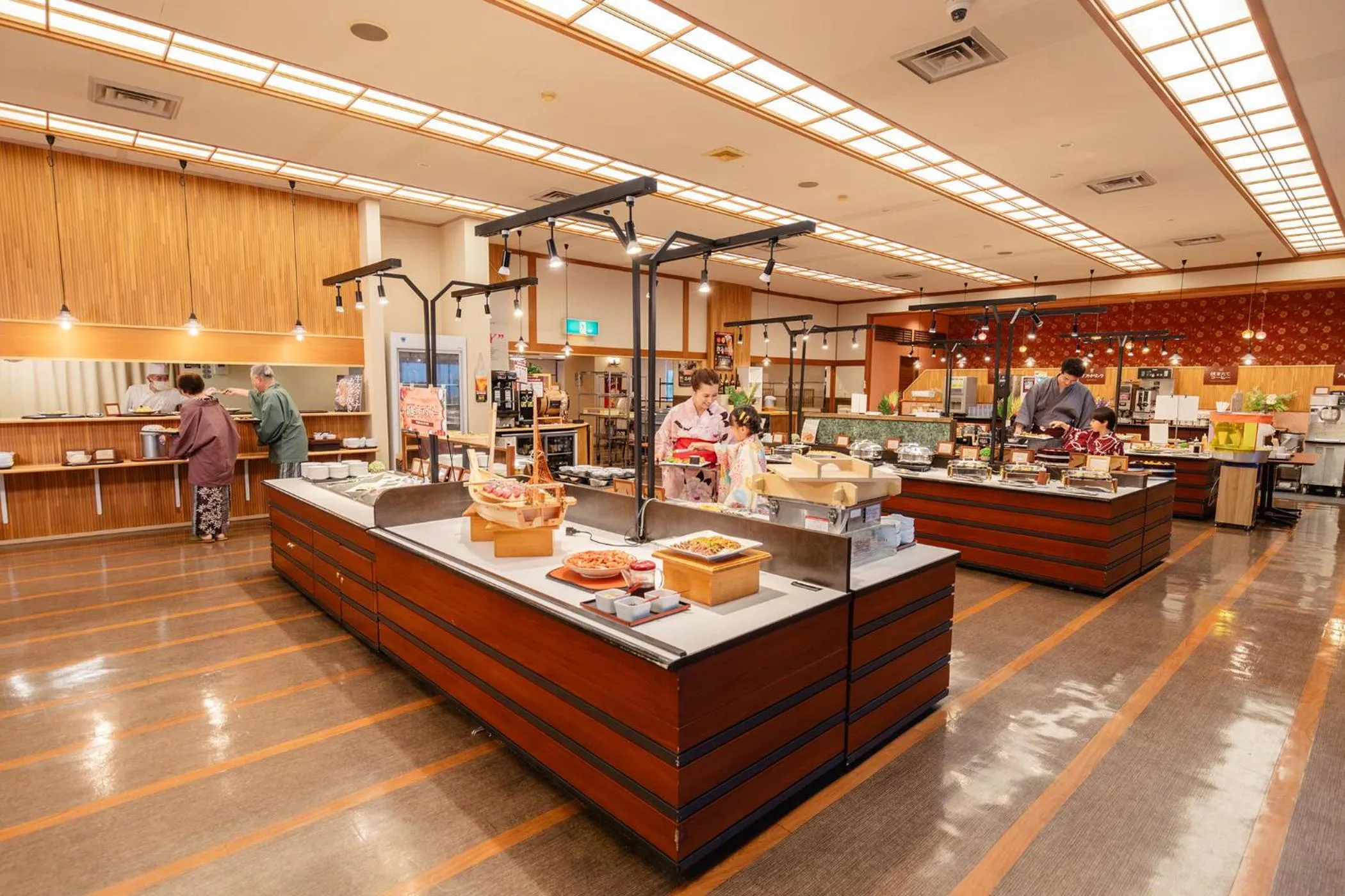 Restaurant/places to eat in Ooedo Onsen Monogatari Yamanaka Saichoraku