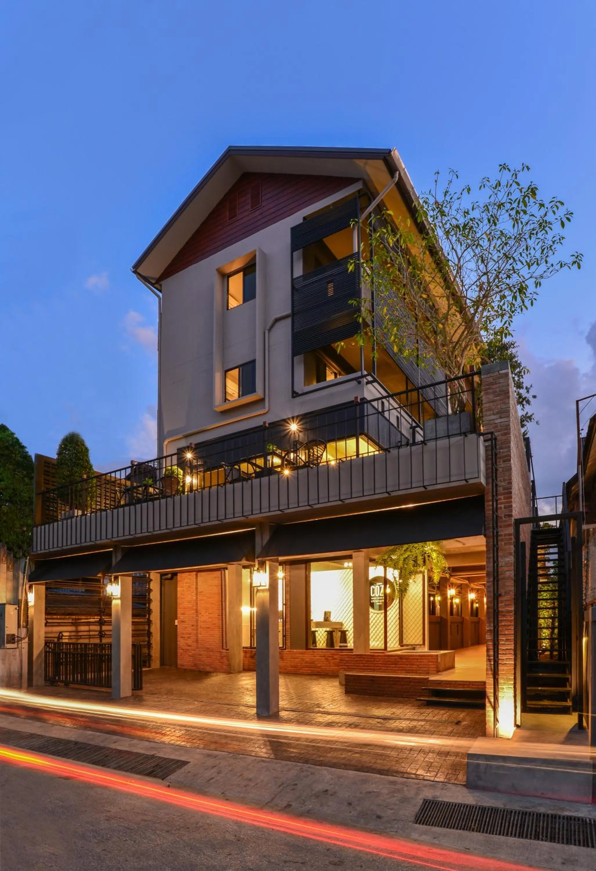 Property building in Cozy Inn Chiang Mai