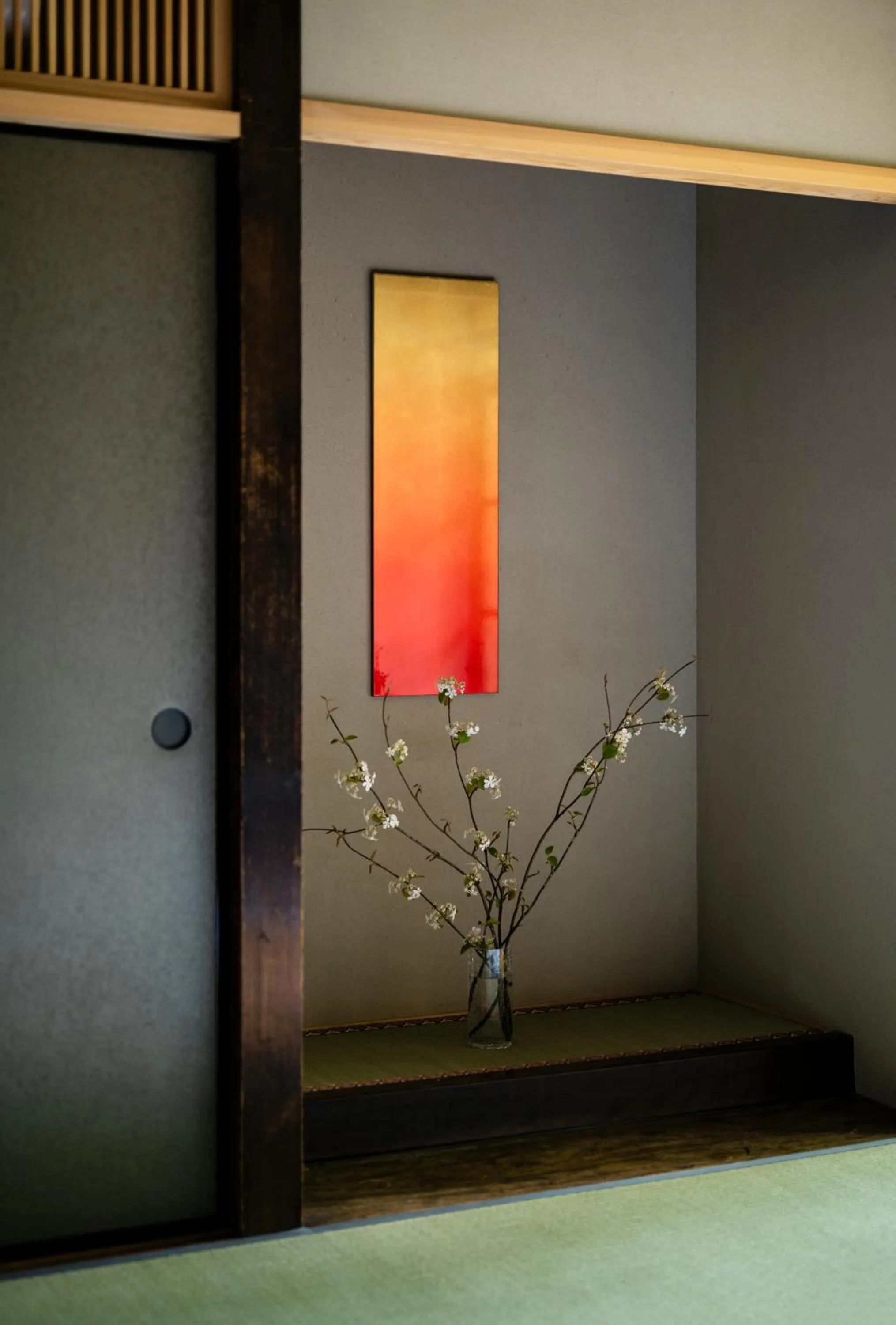 Decorative detail in Choya Chawanzaka Machiya House