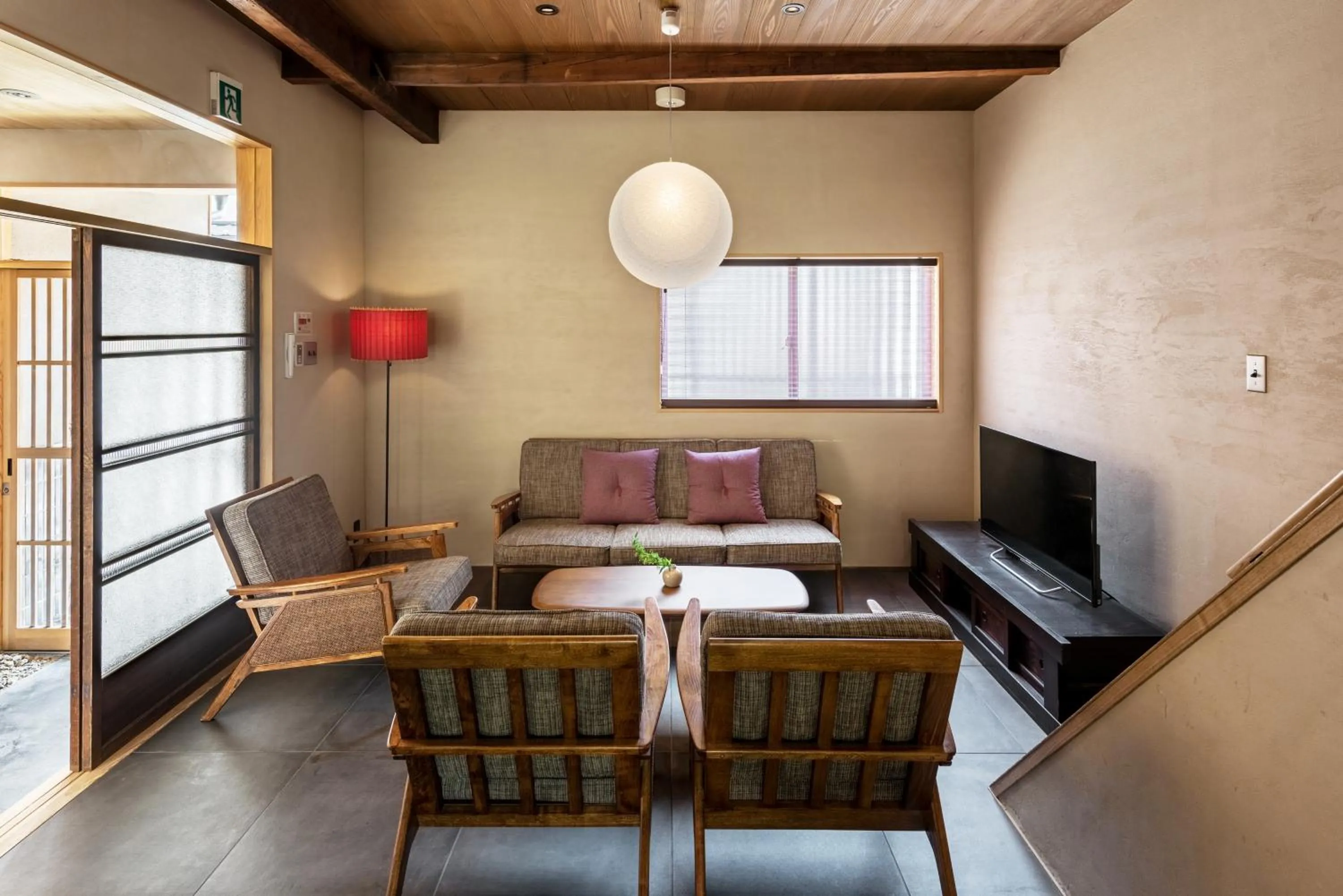 Living room in Choya Chawanzaka Machiya House