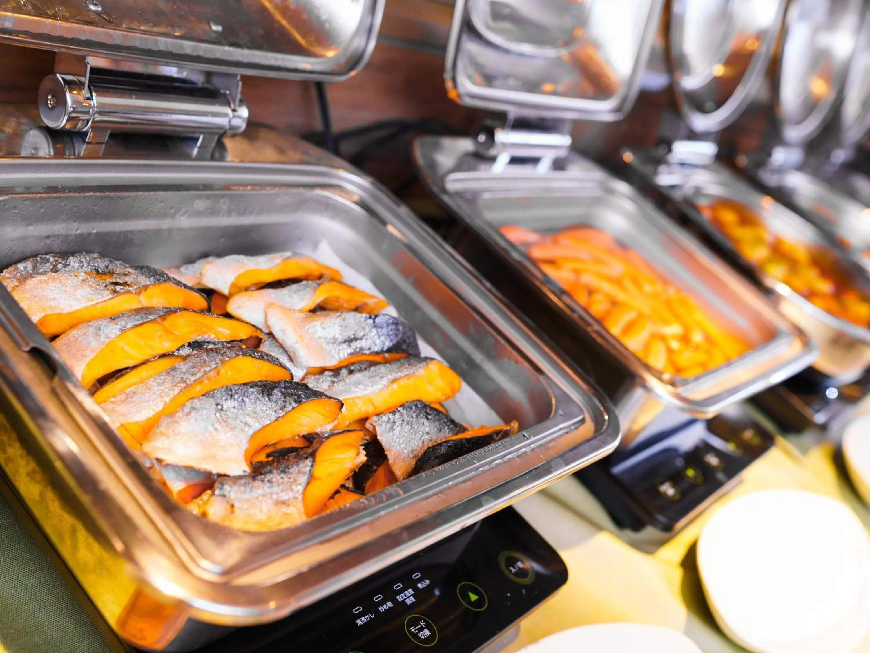 Buffet breakfast in Super Hotel Premier Osaka Honmachi Ekimae Natural Hot Springs