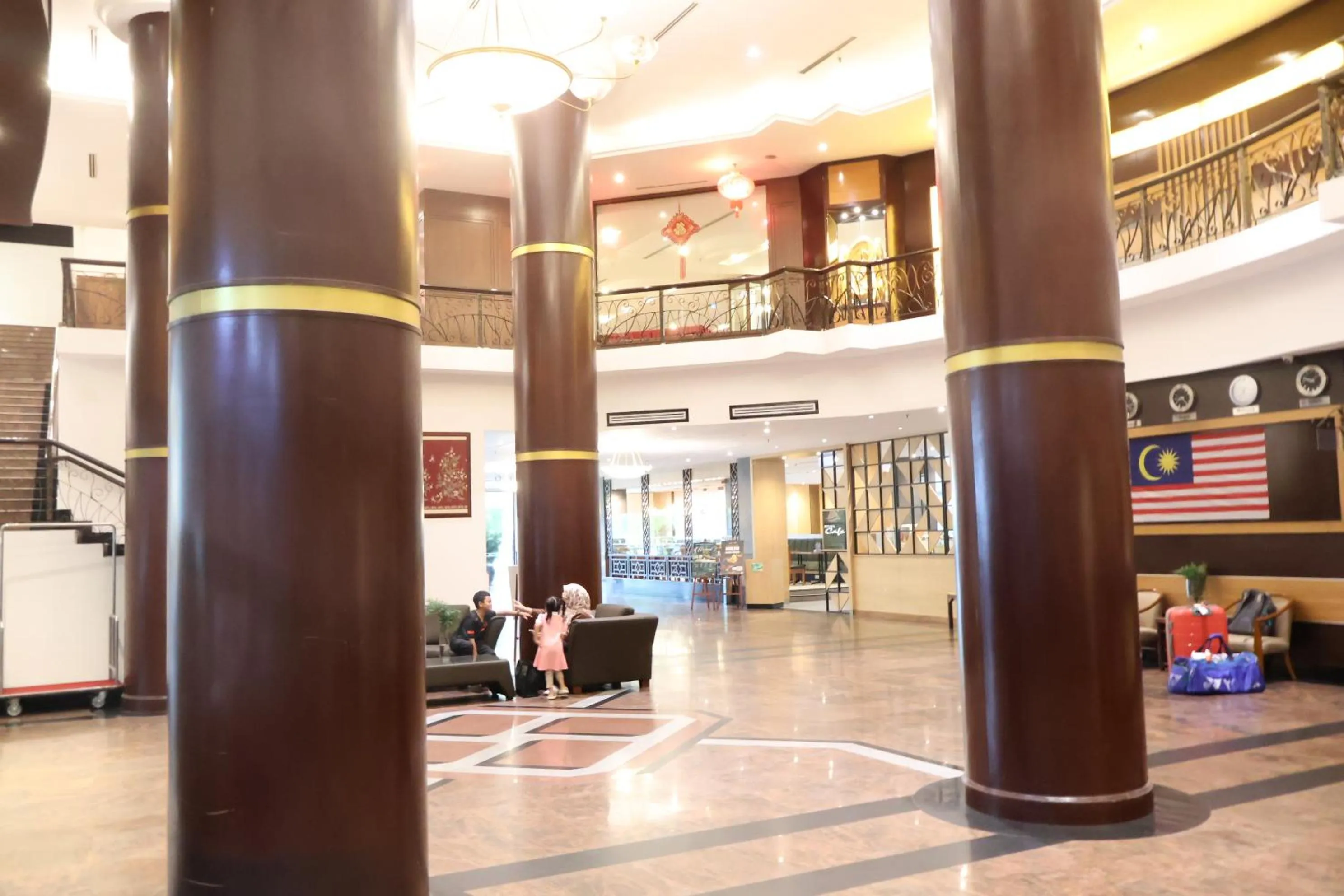 Lobby or reception in Crystal Crown Hotel Harbour View, Port Klang