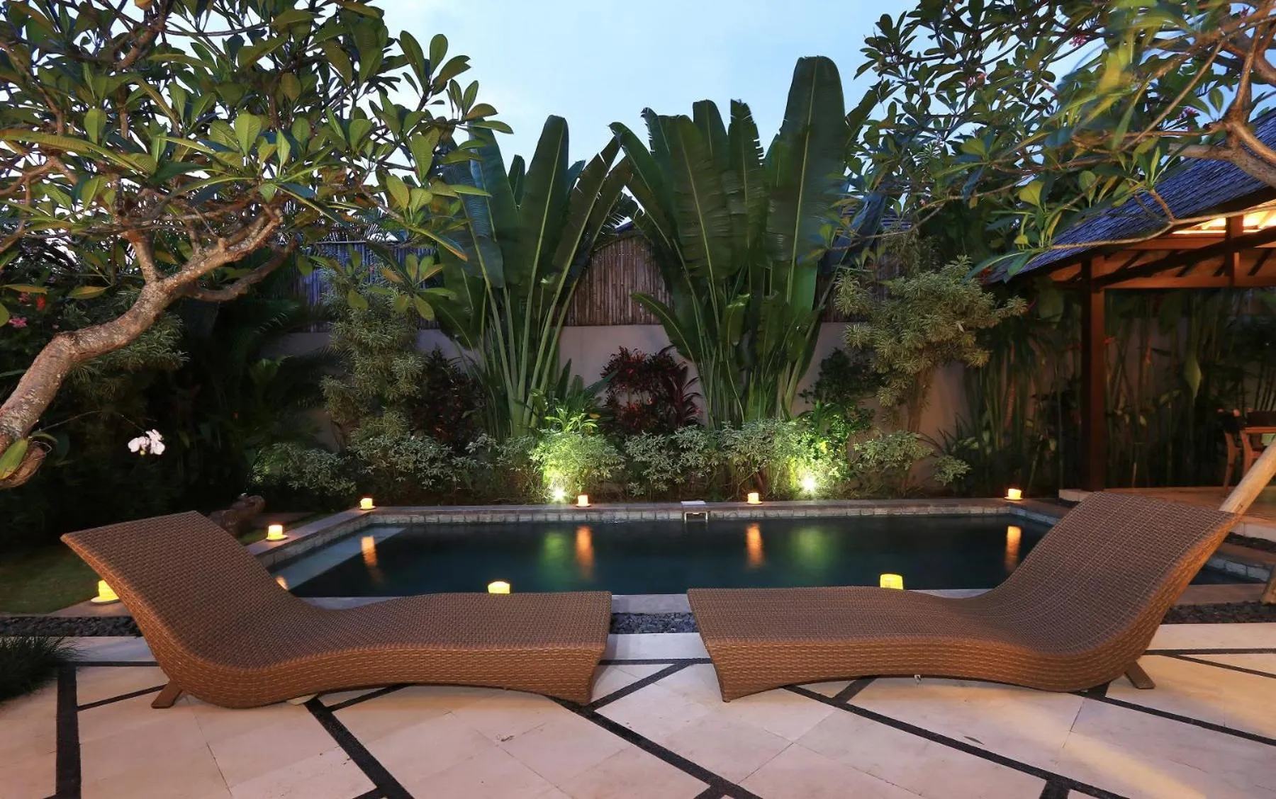 Swimming pool in Desa Di Bali Villas