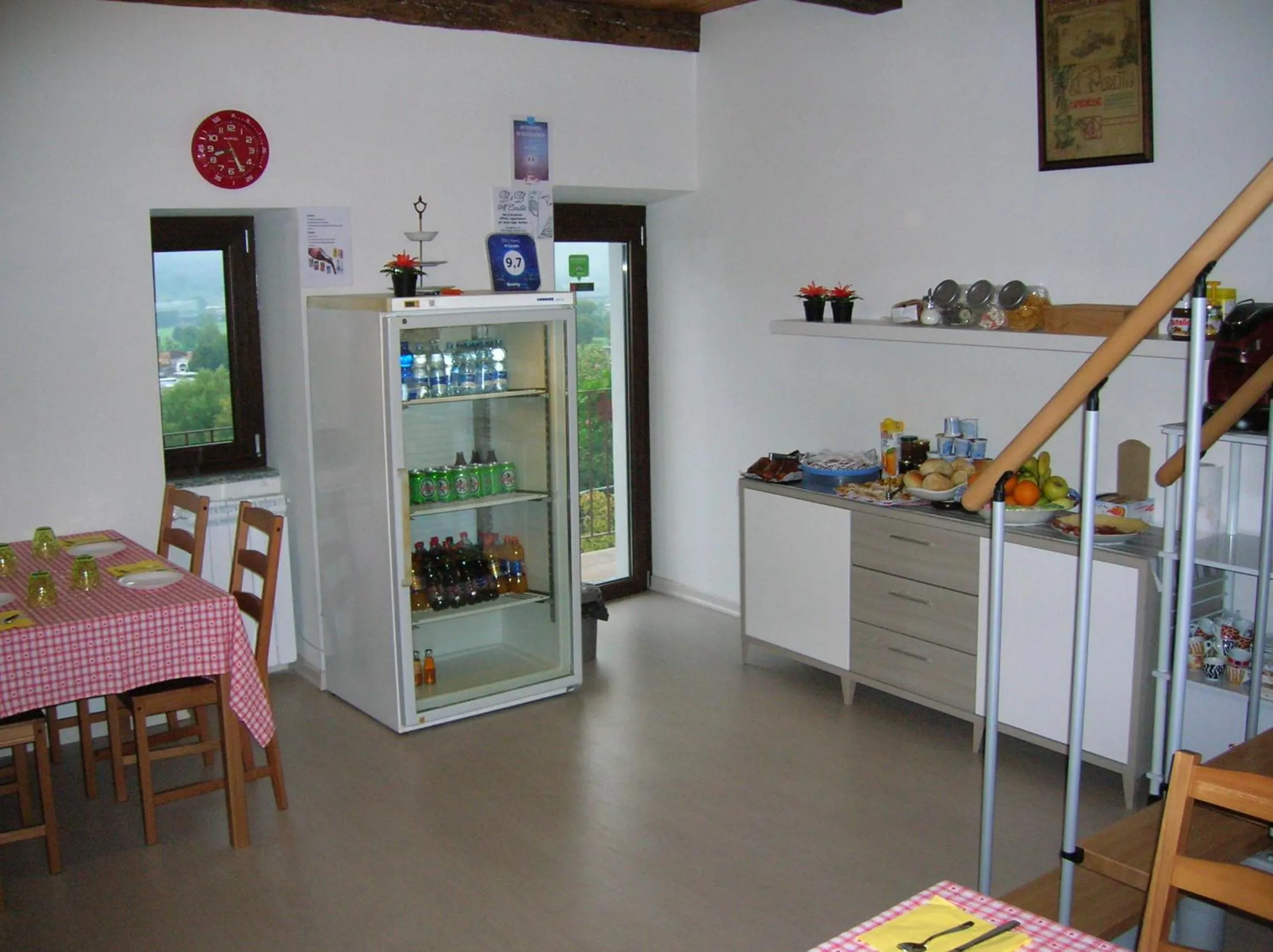 Area and facilities in B&B Al Carotin