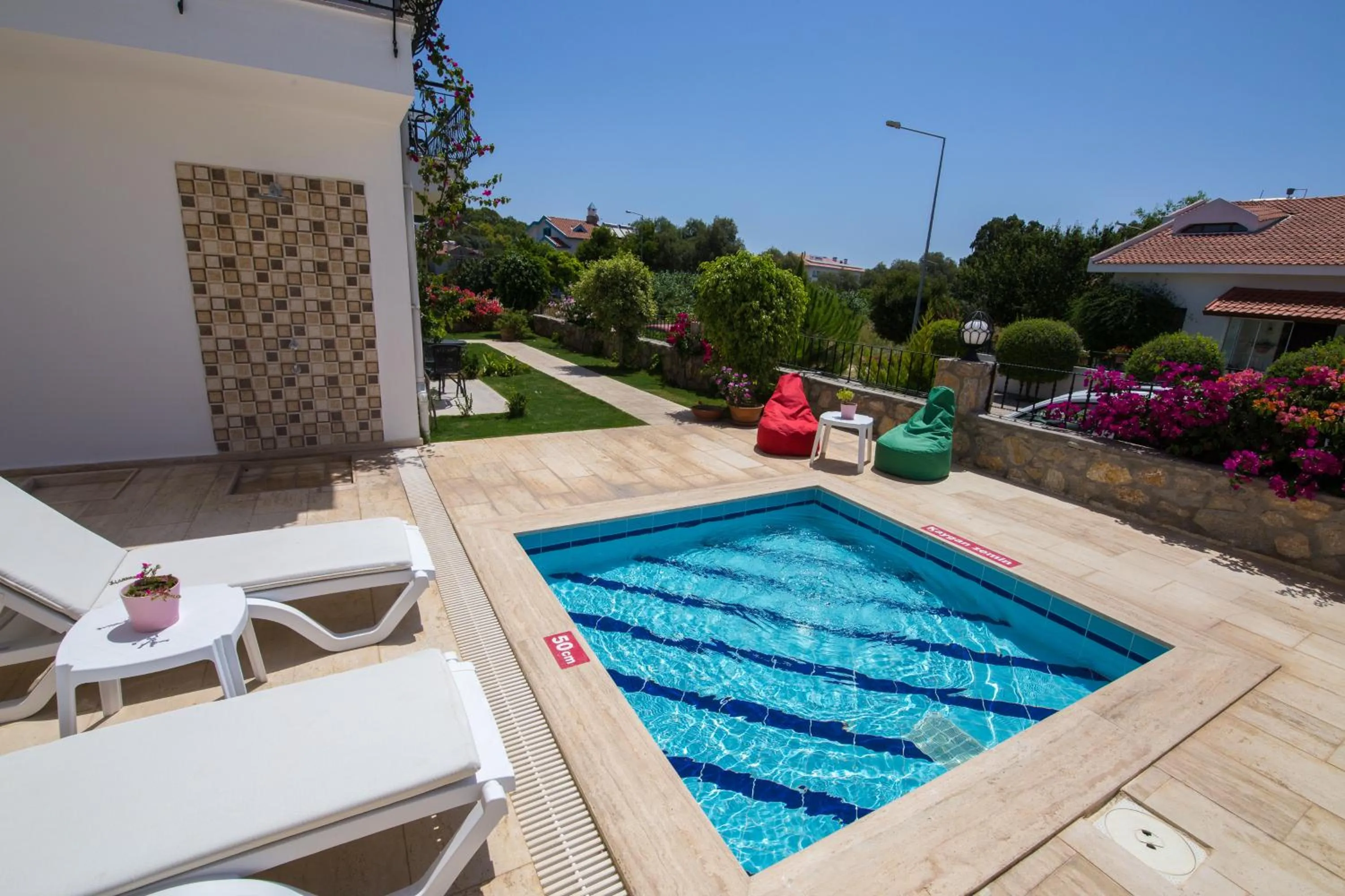 Swimming pool in Datca Beyaz Ev Hotel
