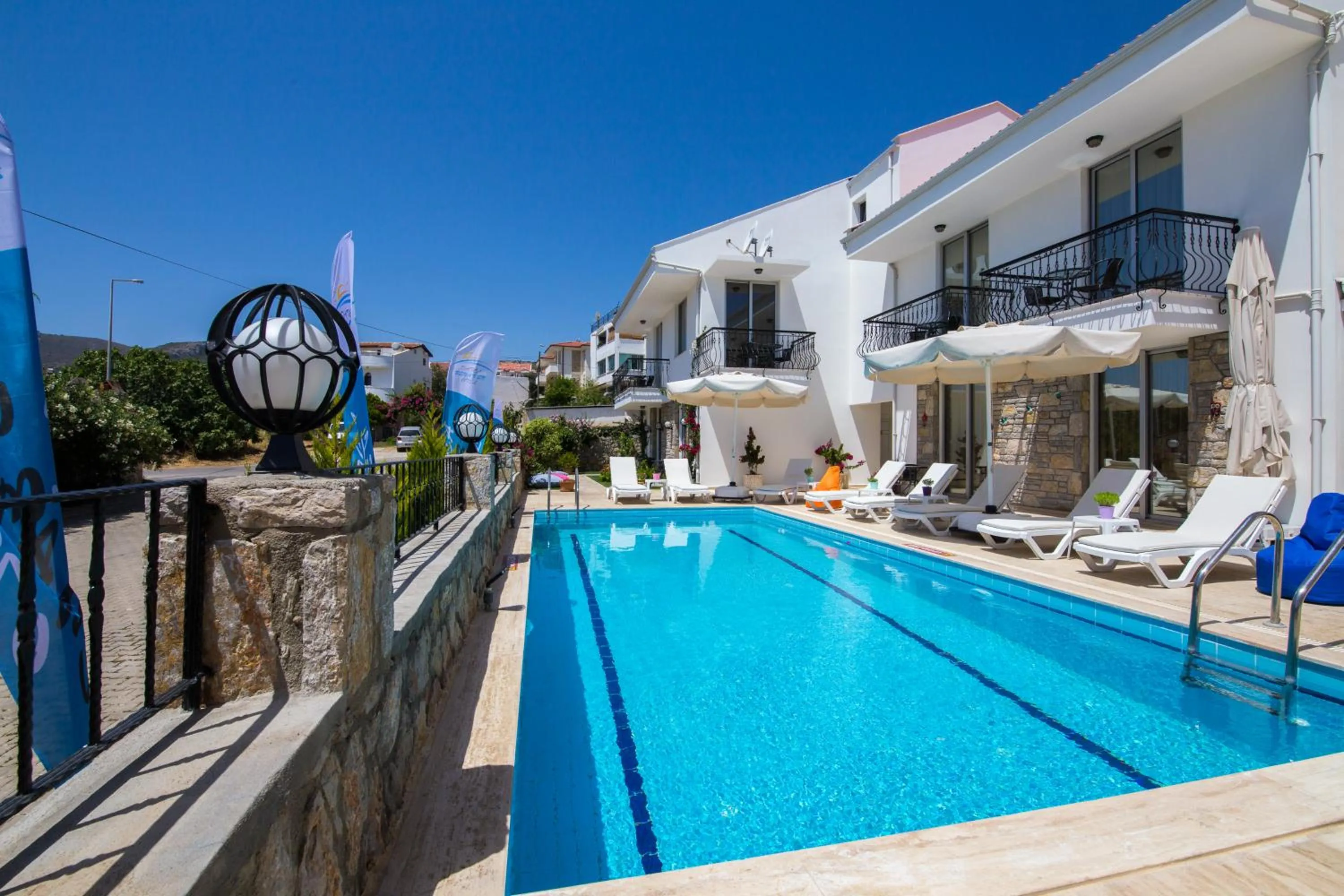 Swimming pool in Datca Beyaz Ev Hotel