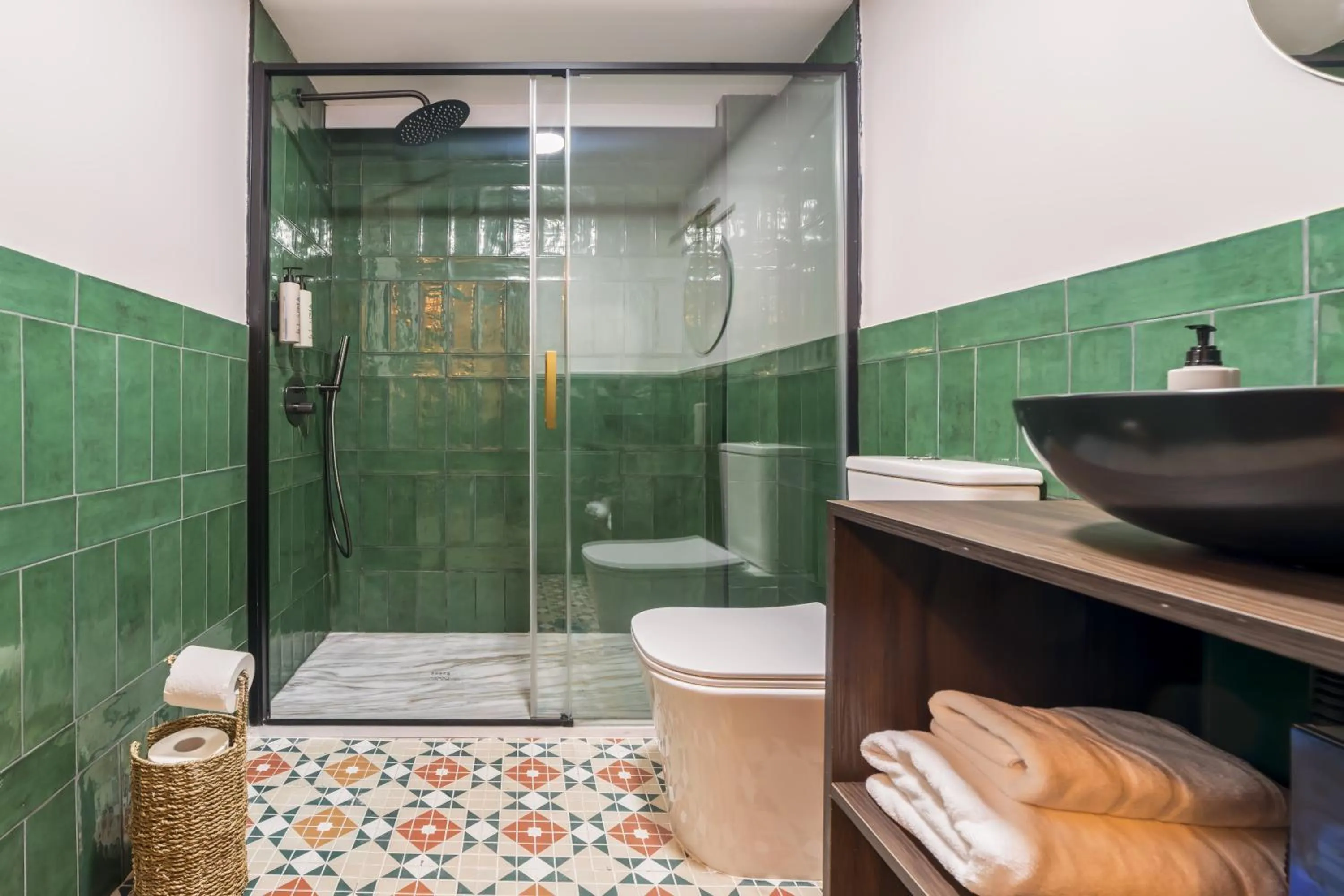 Shower in Casa Lavanda