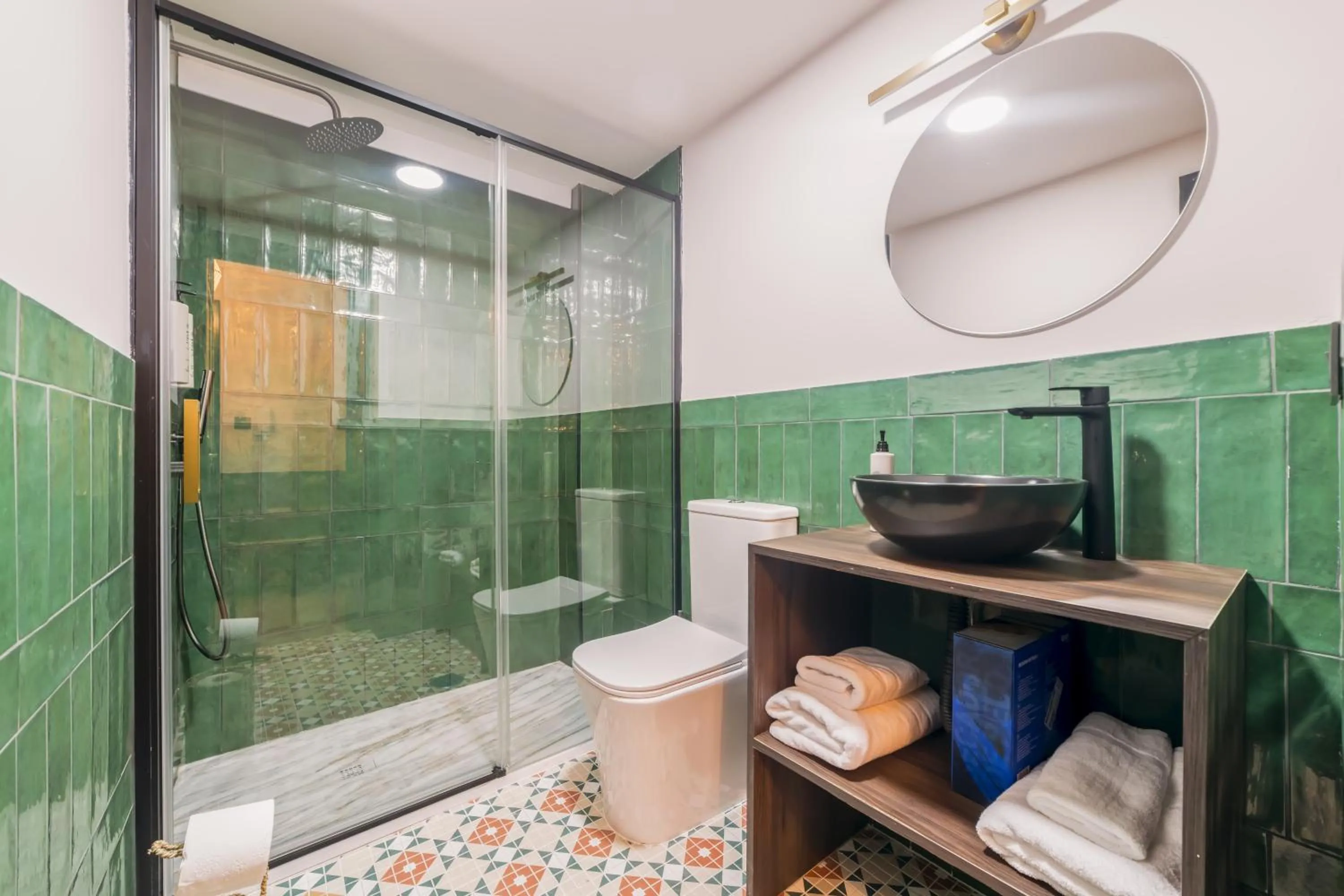 Shower in Casa Lavanda