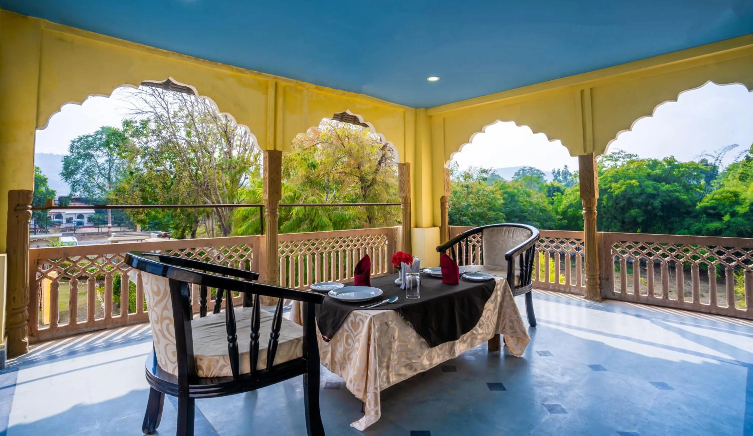 Balcony/Terrace in Shani Vilas Ranthambore