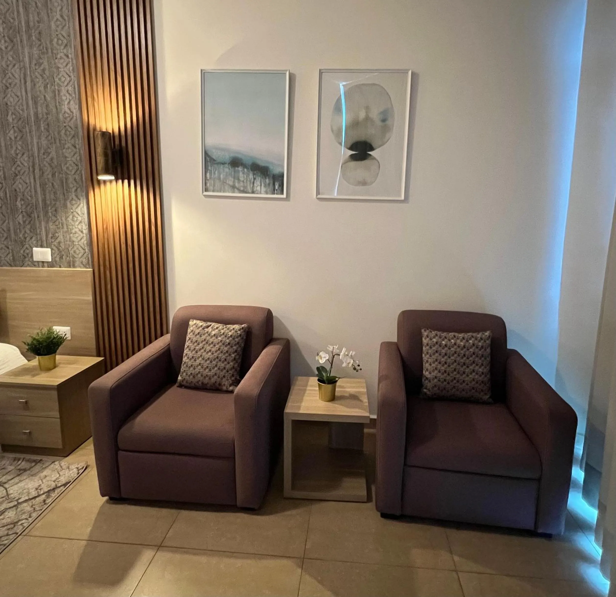 Living room in Byblostar Hotel