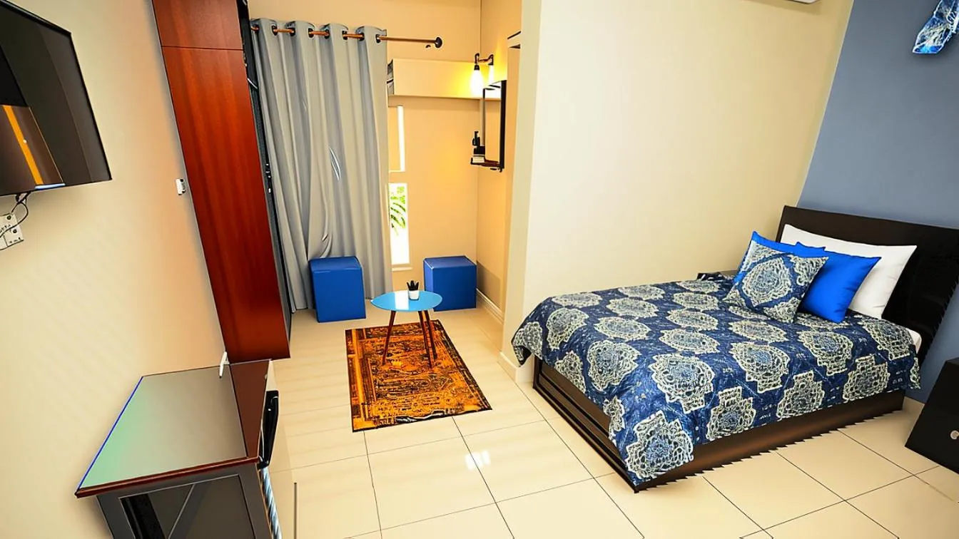 Bed in Horus Guest House Pyramids View