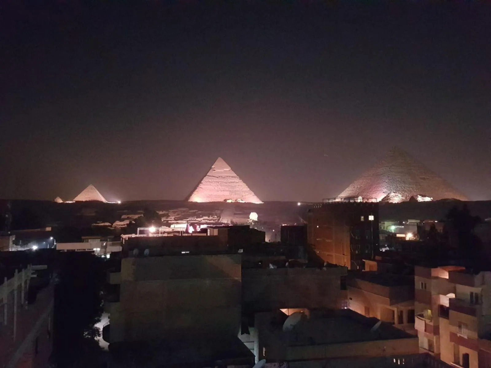 Night in Horus Guest House Pyramids View