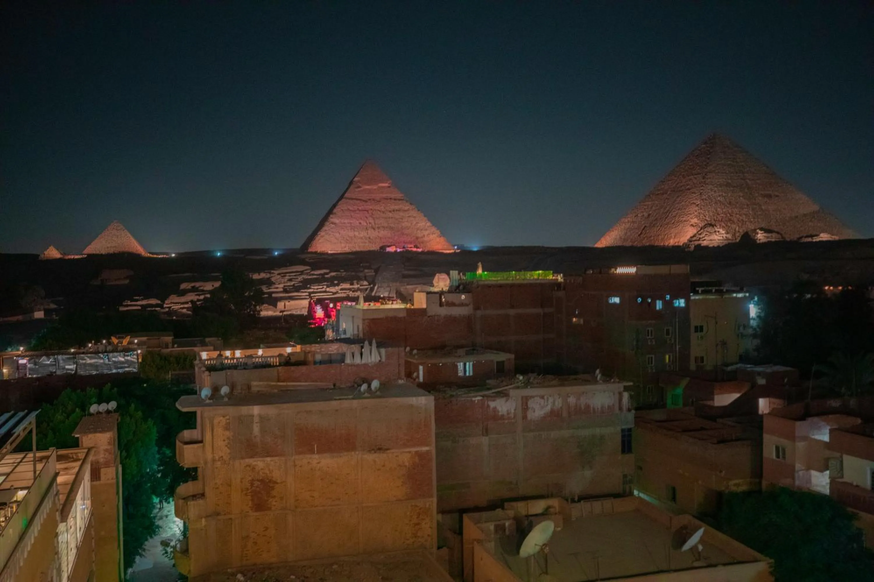 Night in Horus Guest House Pyramids View