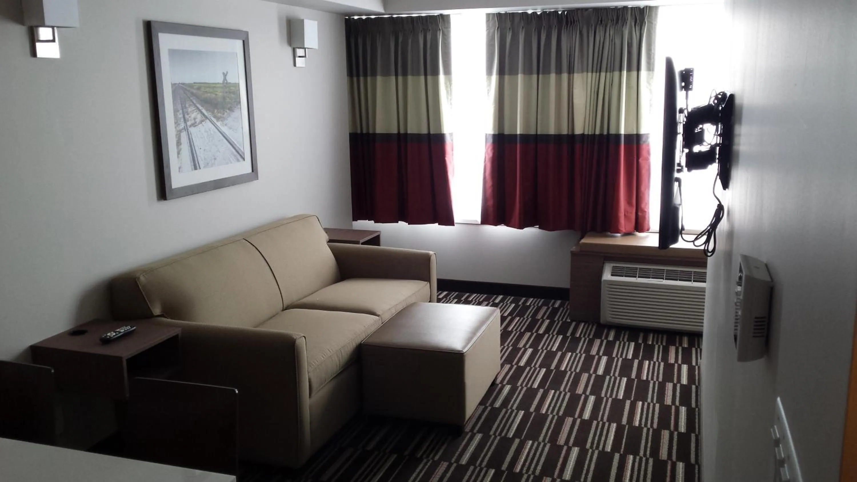 Living room in Microtel Inn & Suites by Wyndham Bonnyville