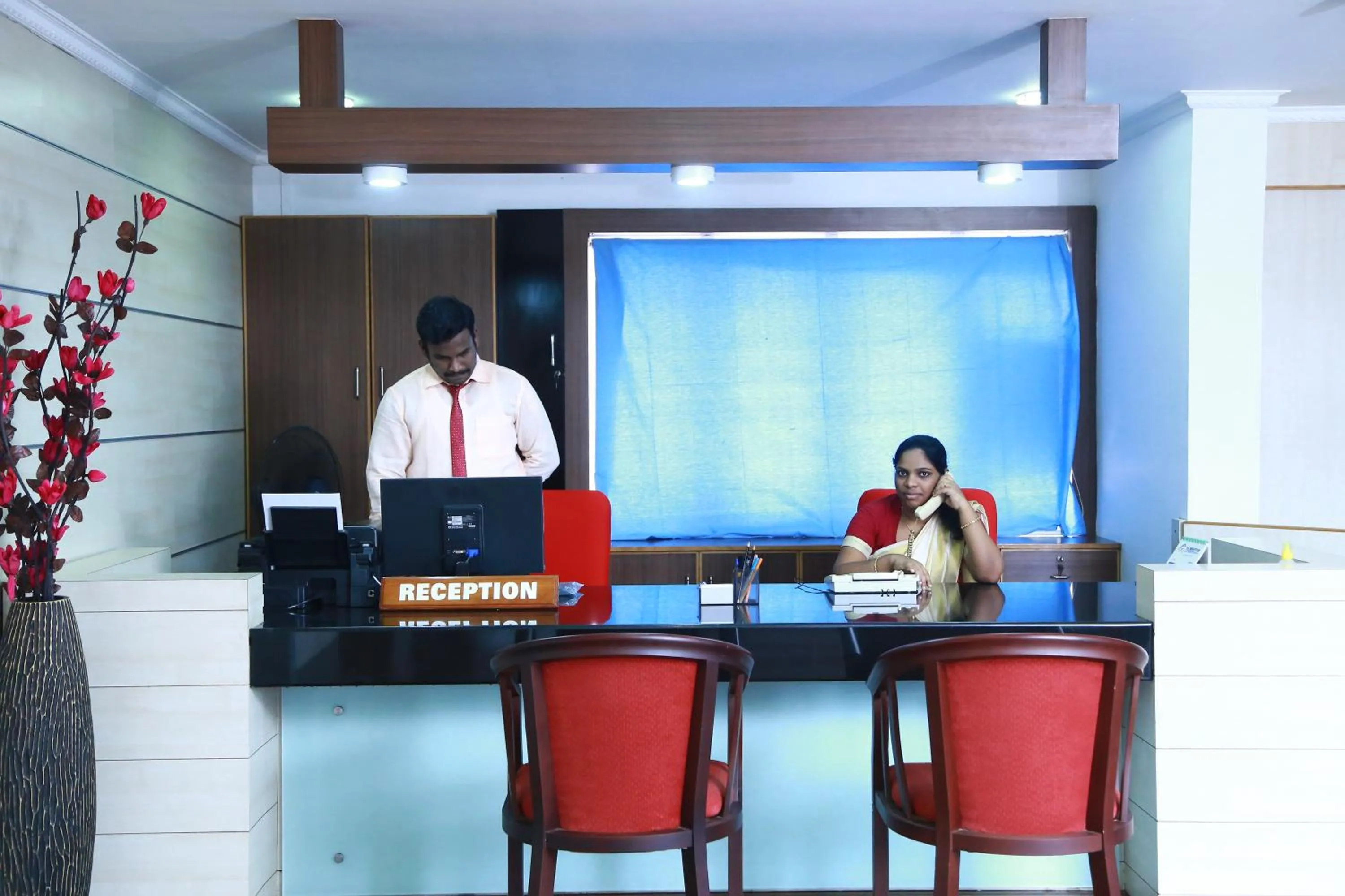 Staff in Orison Residency Hotel