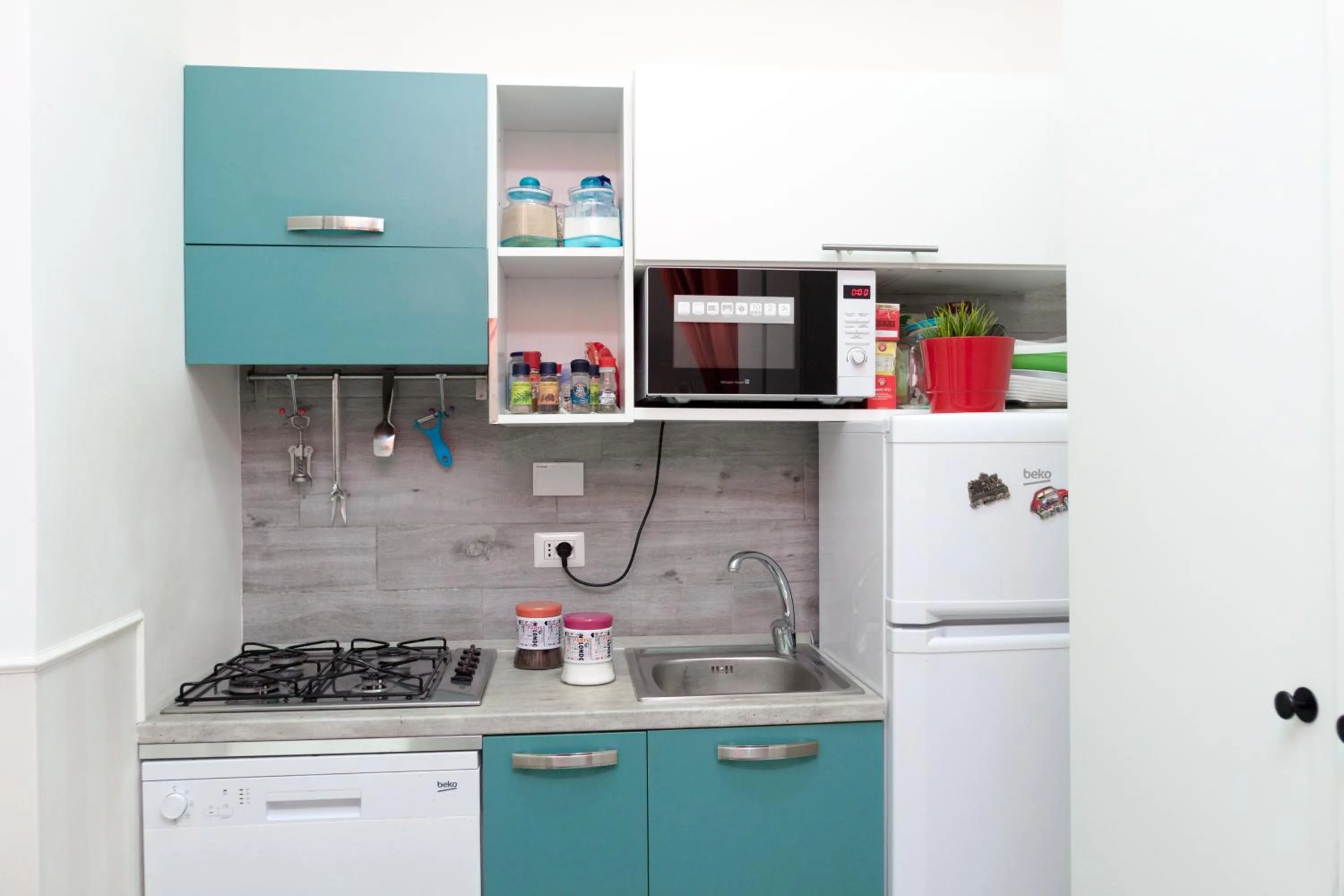 Kitchen or kitchenette in Re di Luna B&B