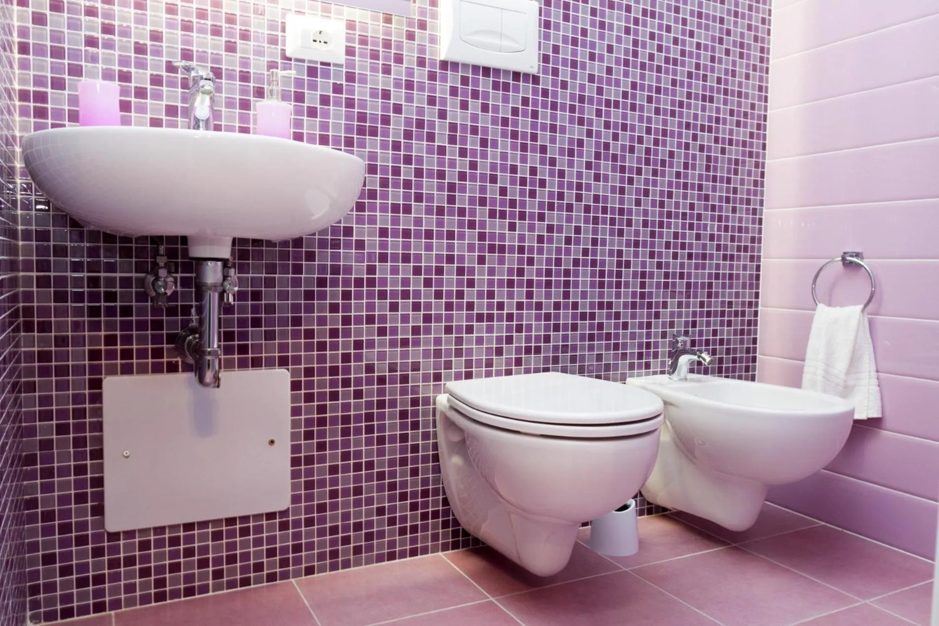 Bathroom in Re di Luna B&B