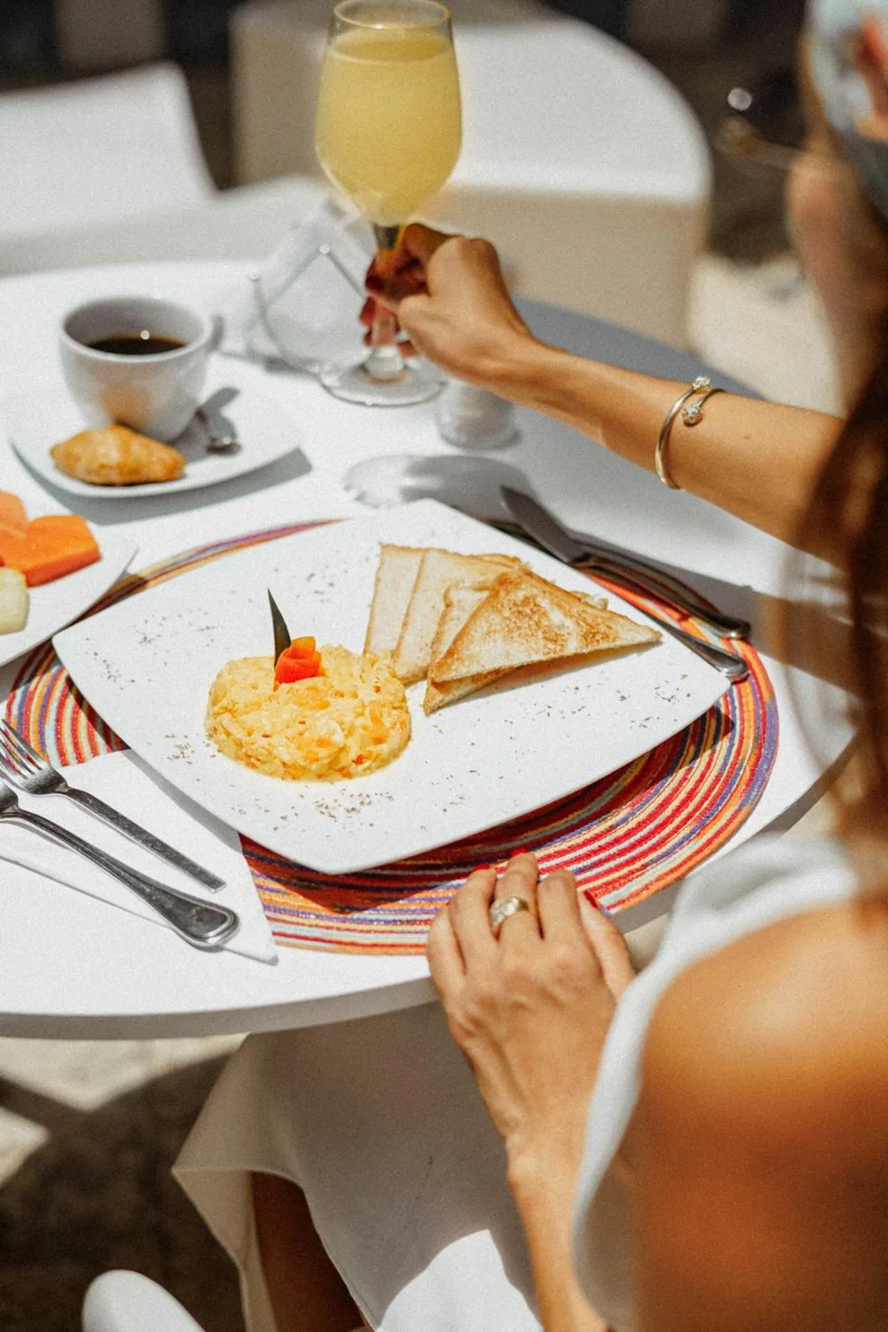 Food and drinks in Placita Vieja Hotel Boutique Spa