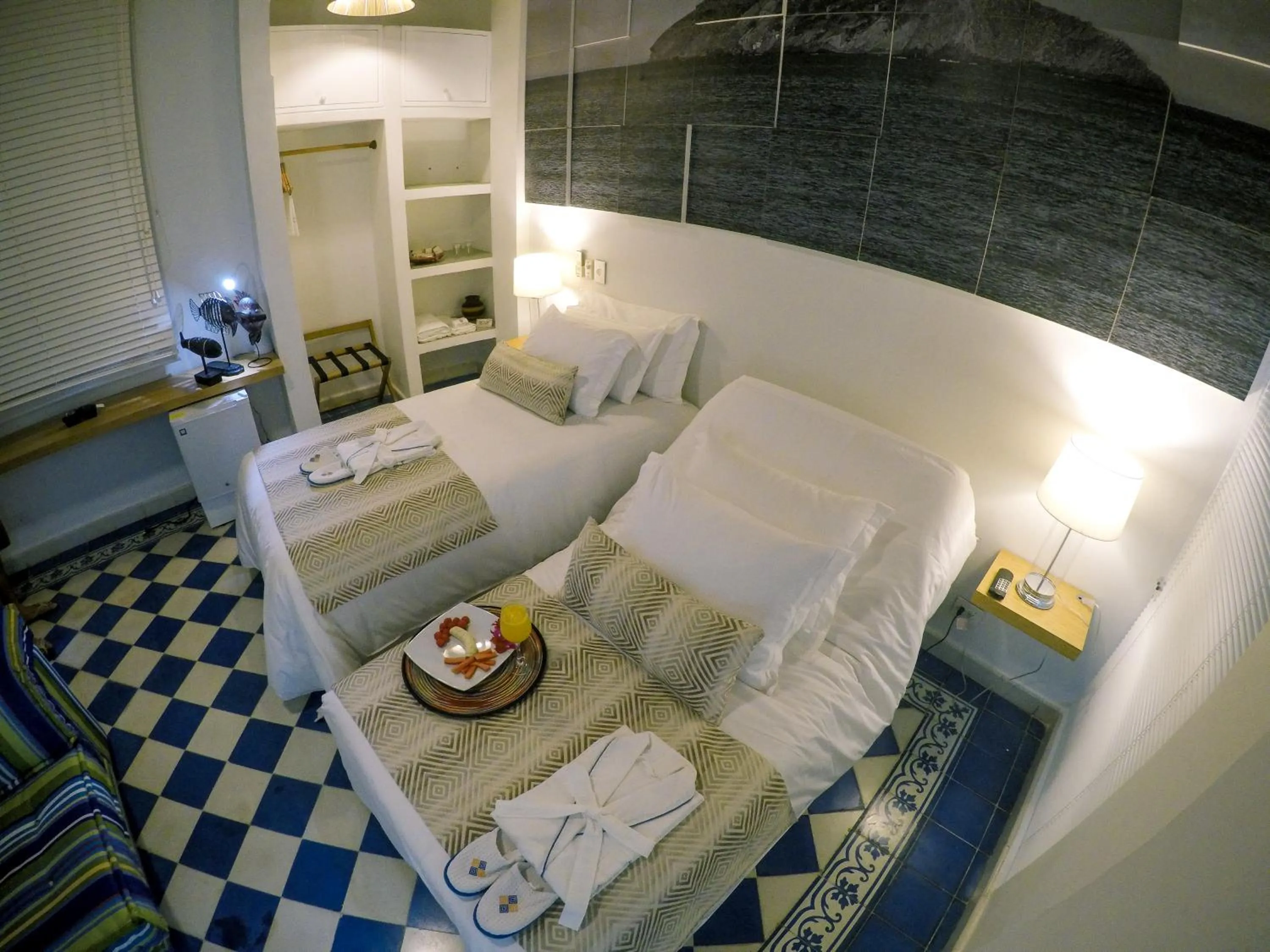 Bed in Placita Vieja Hotel Boutique Spa