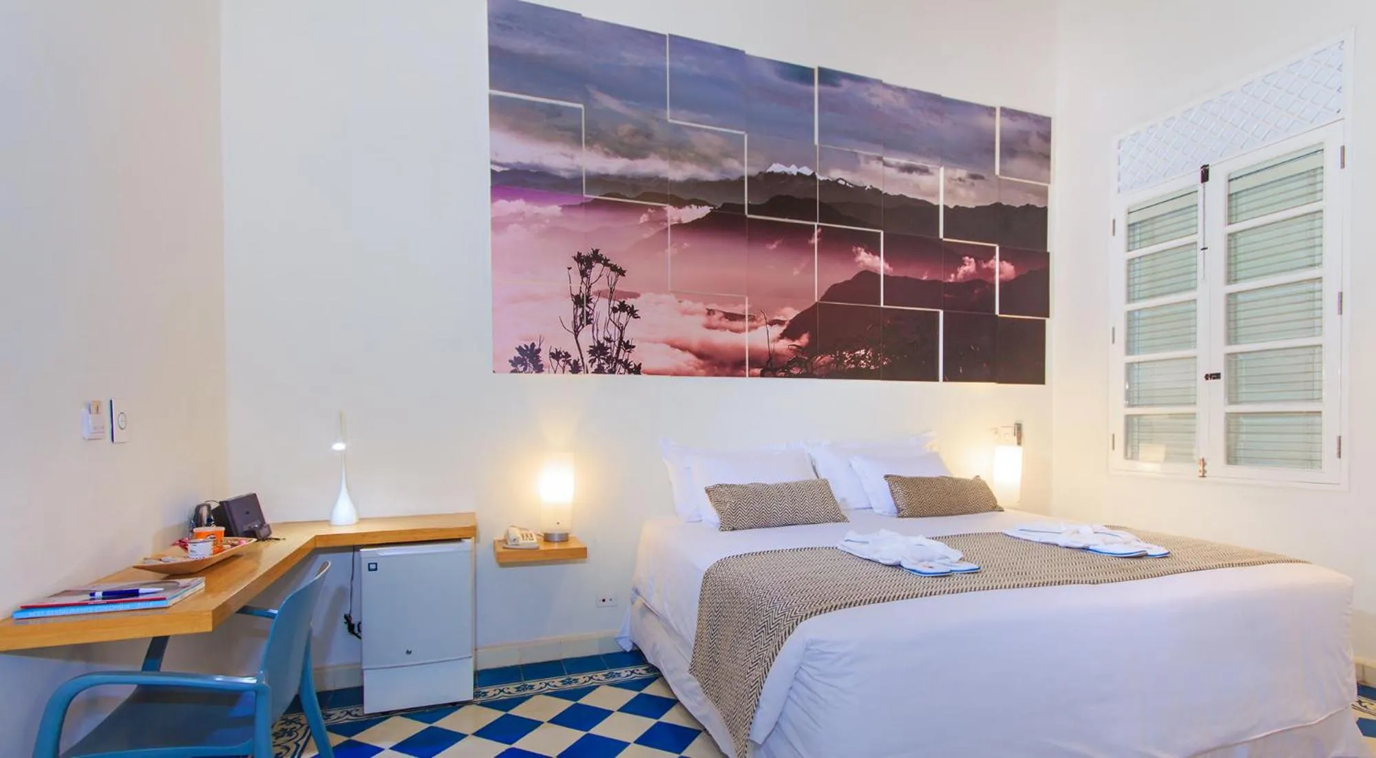 Bed in Placita Vieja Hotel Boutique Spa