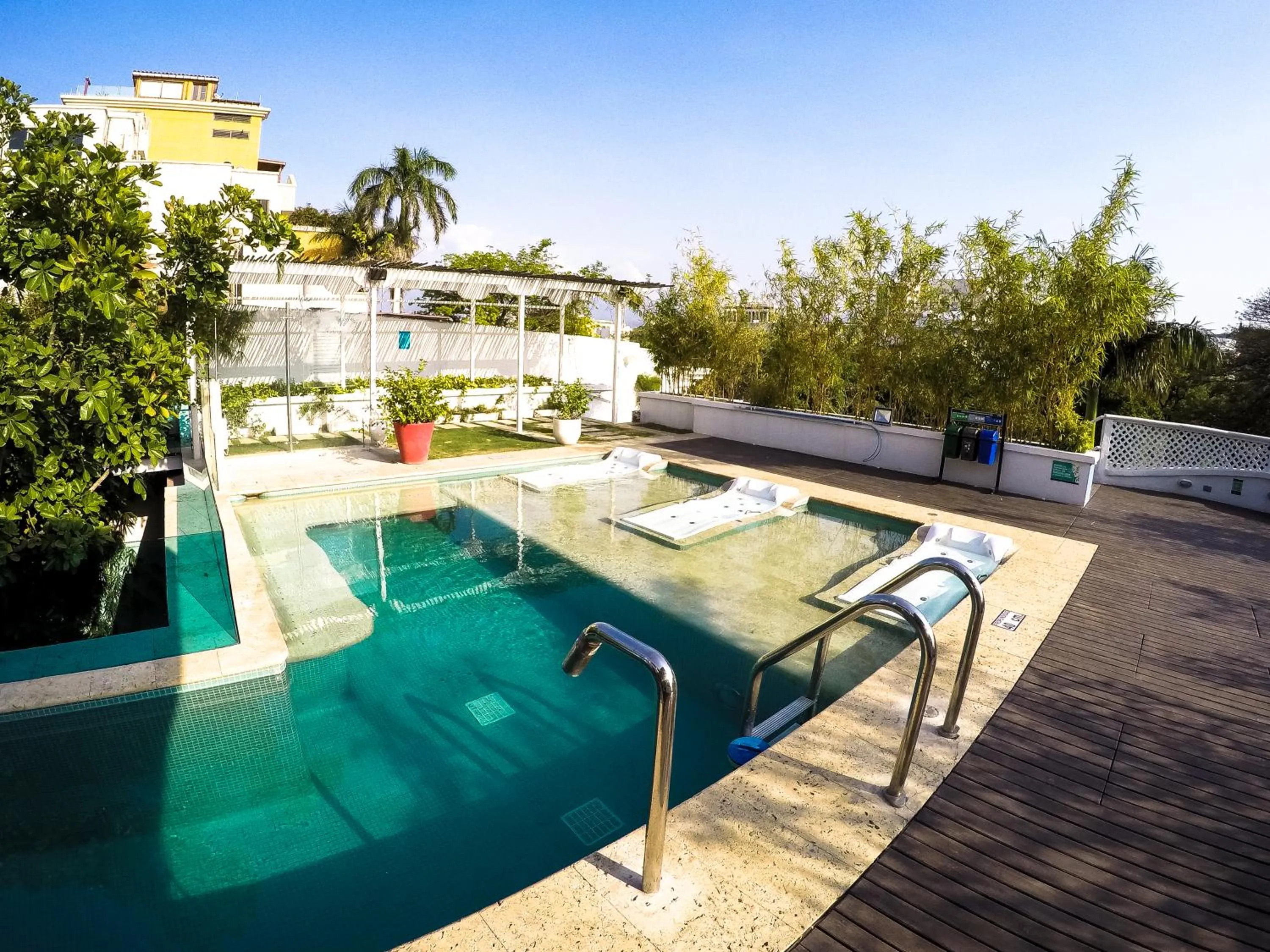 Swimming pool in Placita Vieja Hotel Boutique Spa