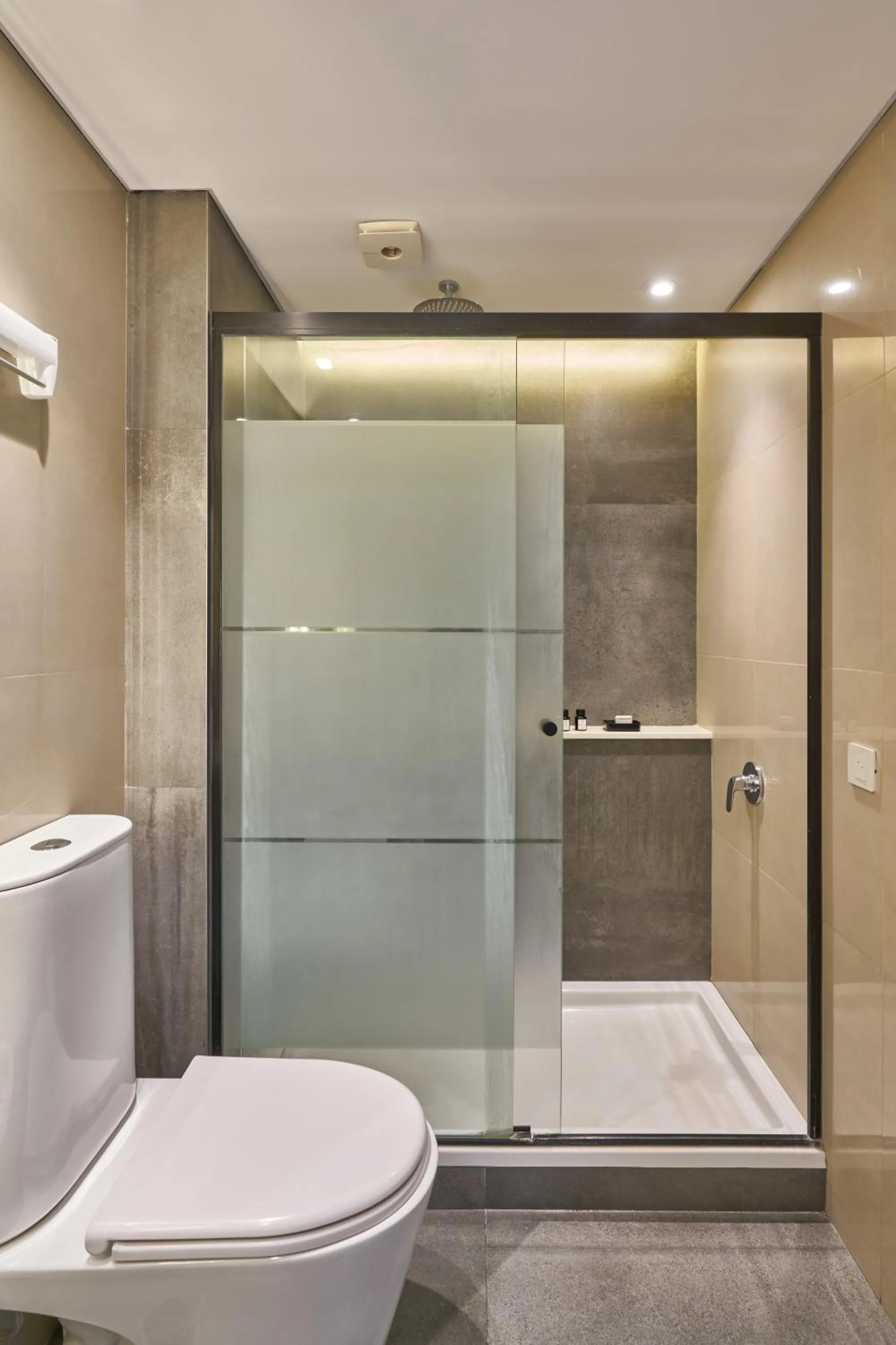 Shower in Almarena Apart & Hotel Boutique