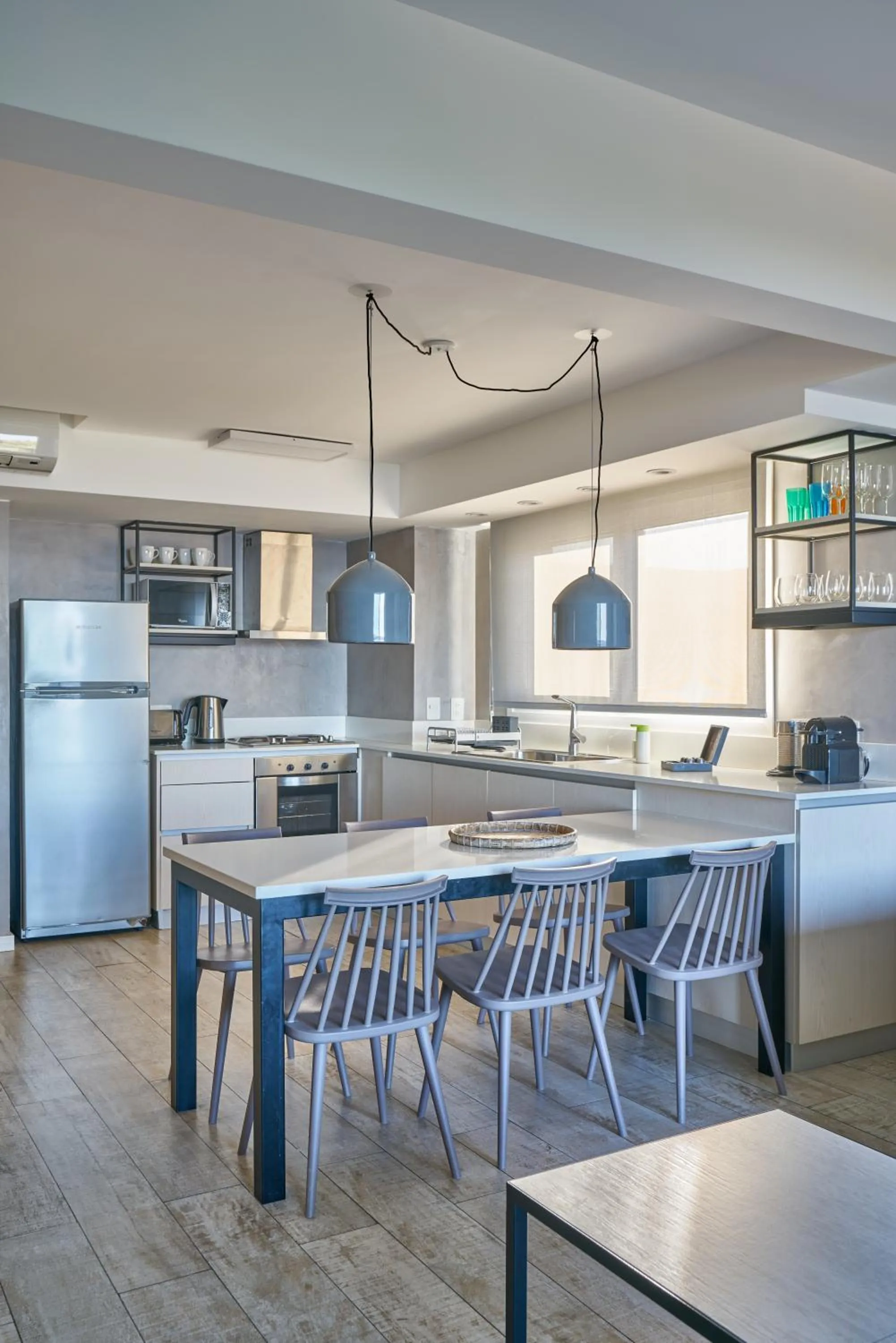 Kitchen or kitchenette in Almarena Apart & Hotel Boutique