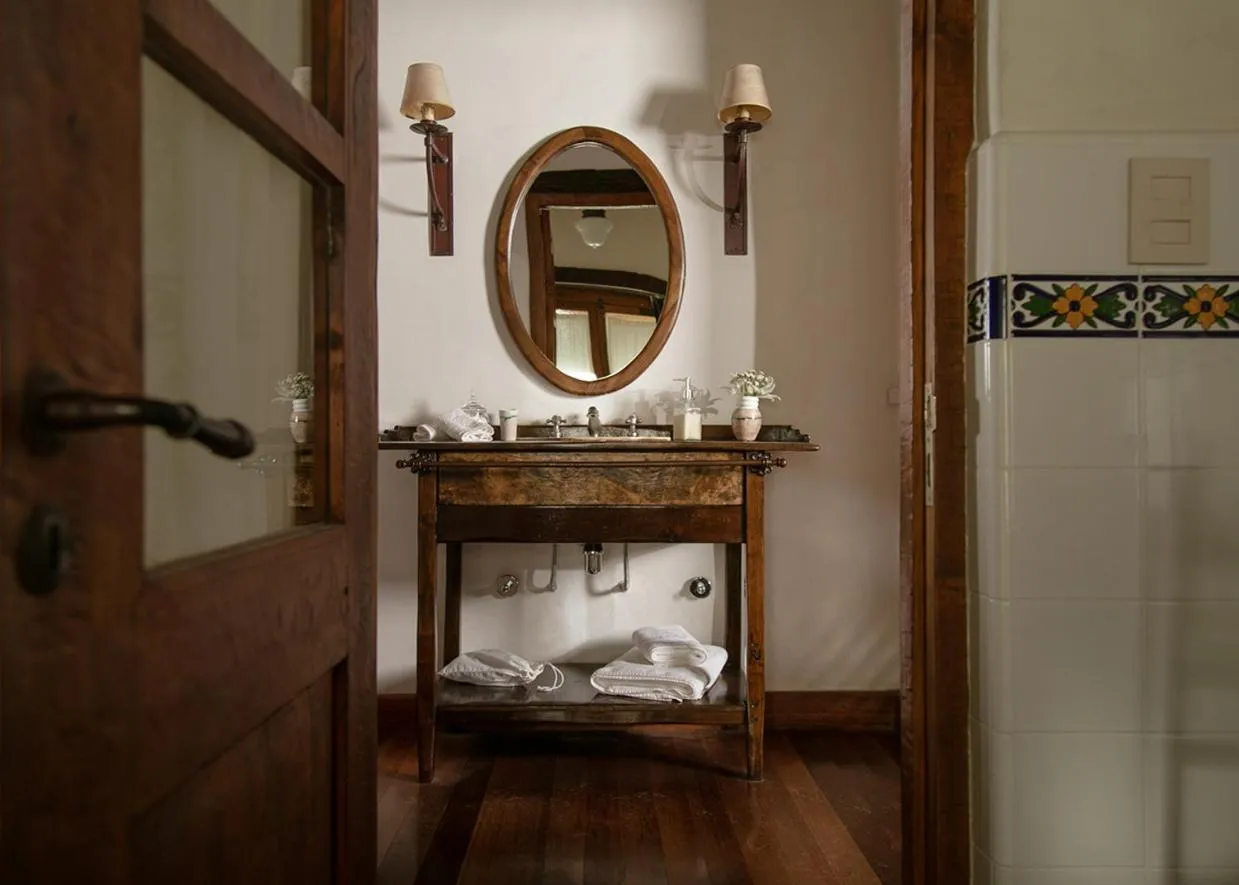 Bathroom in Posada Rural La Matilde