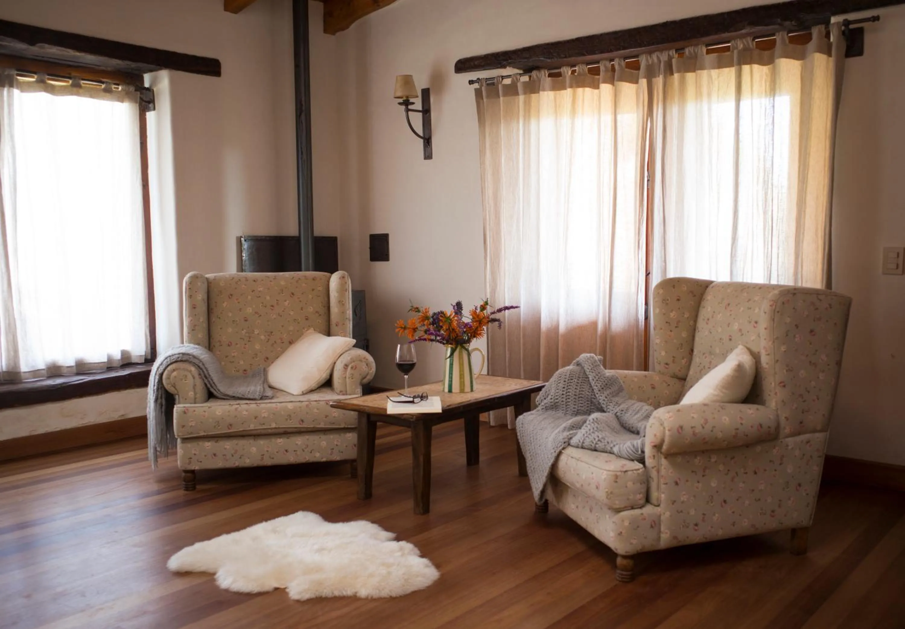 Decorative detail in Posada Rural La Matilde