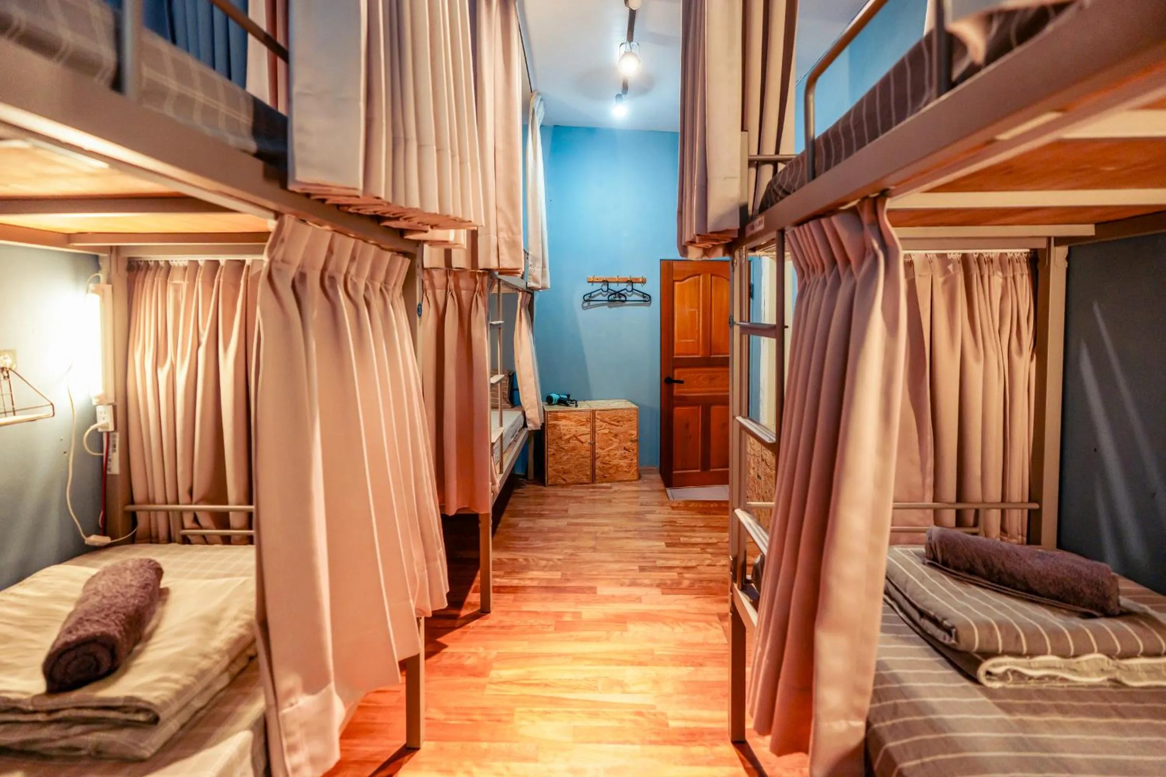 Bed in Green Island Ocean Rhythem dive B&B 綠島海韻民宿