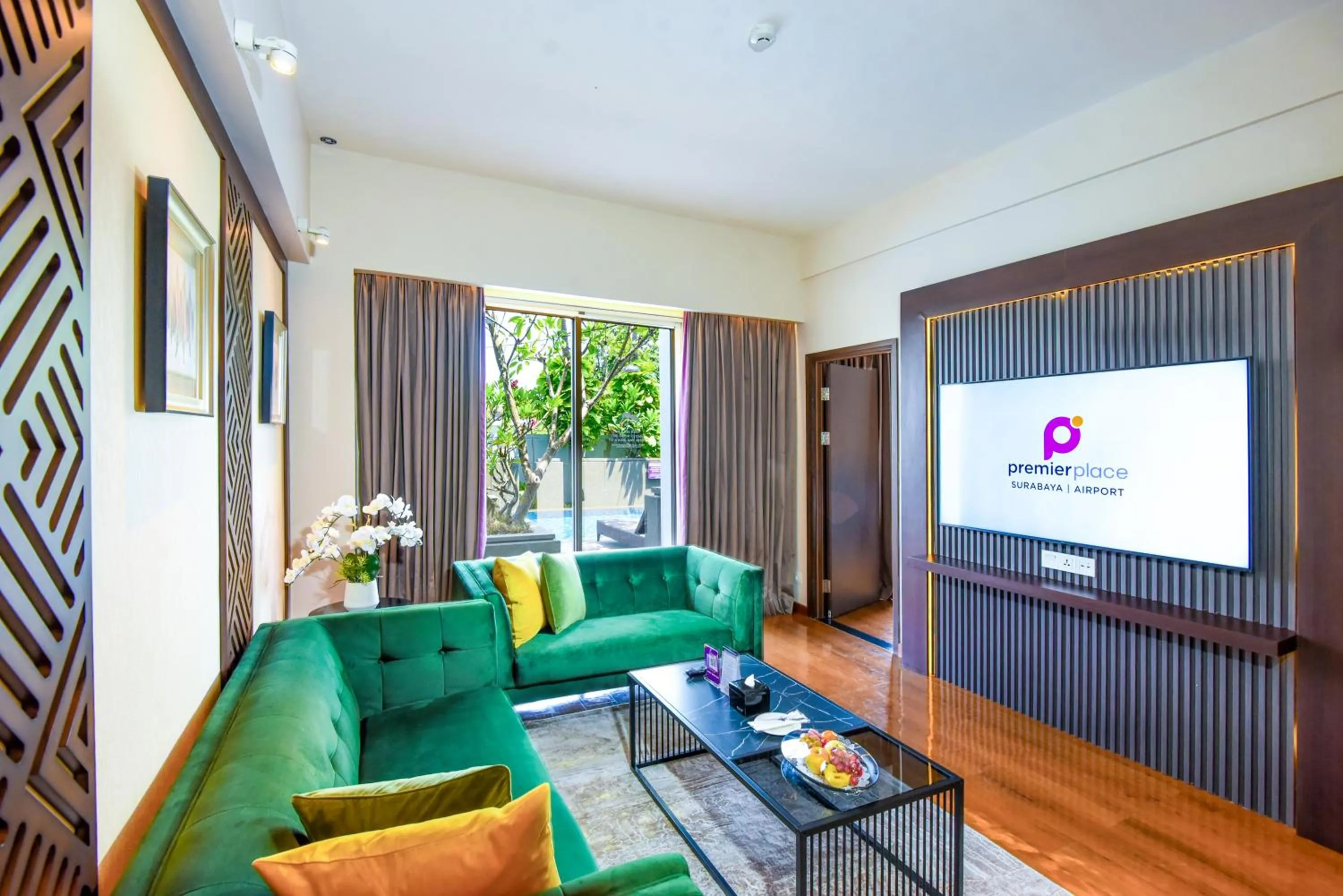 Living room in Premier Place Surabaya Airport