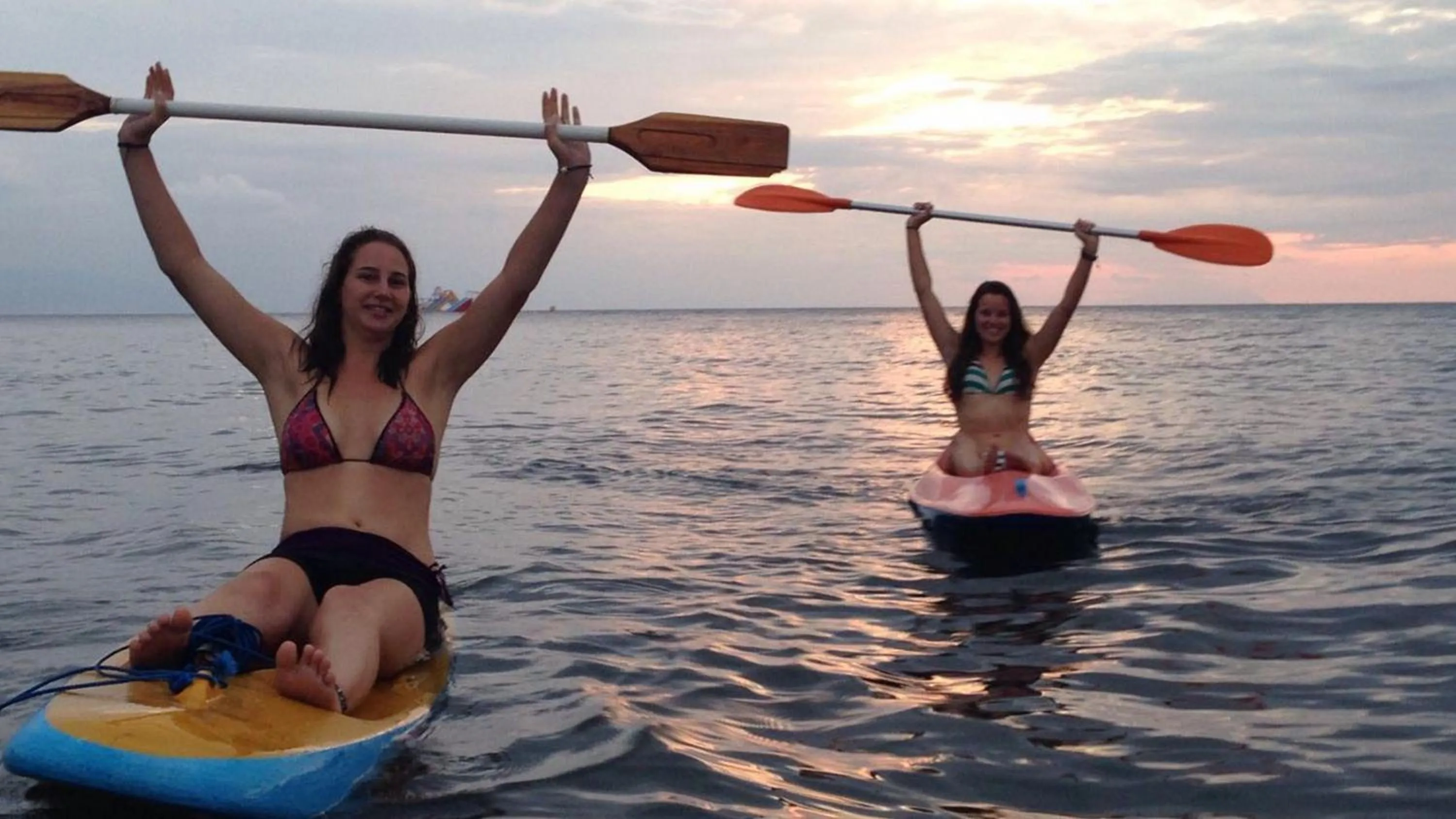 Canoeing in Funky Place