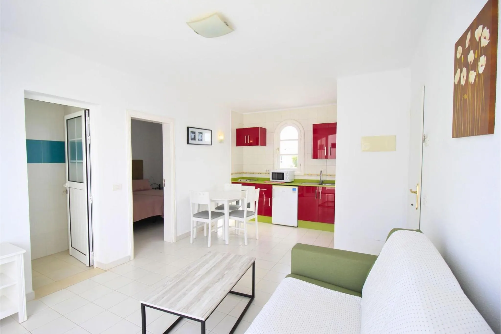 Living room in Apartamentos Corona Mar