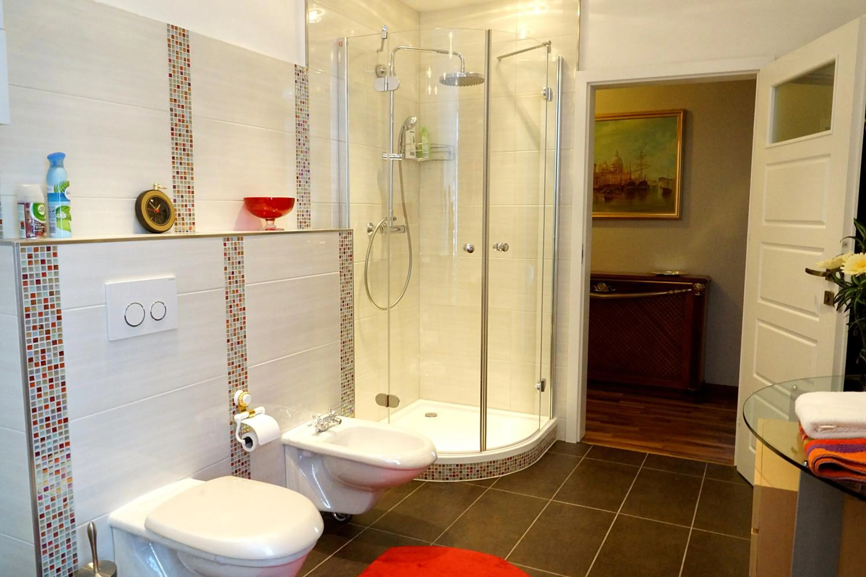 Bathroom in Vip Apartment an den Thermen