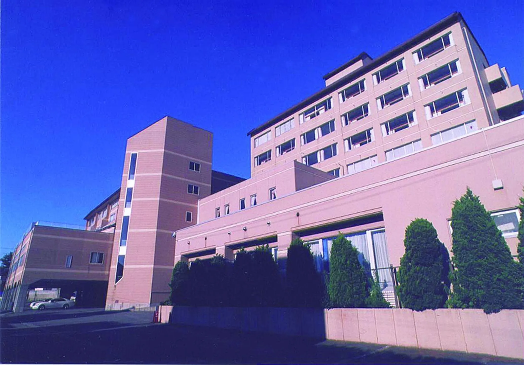 Facade/entrance in Hotel Tetora Resort Tsuruoka