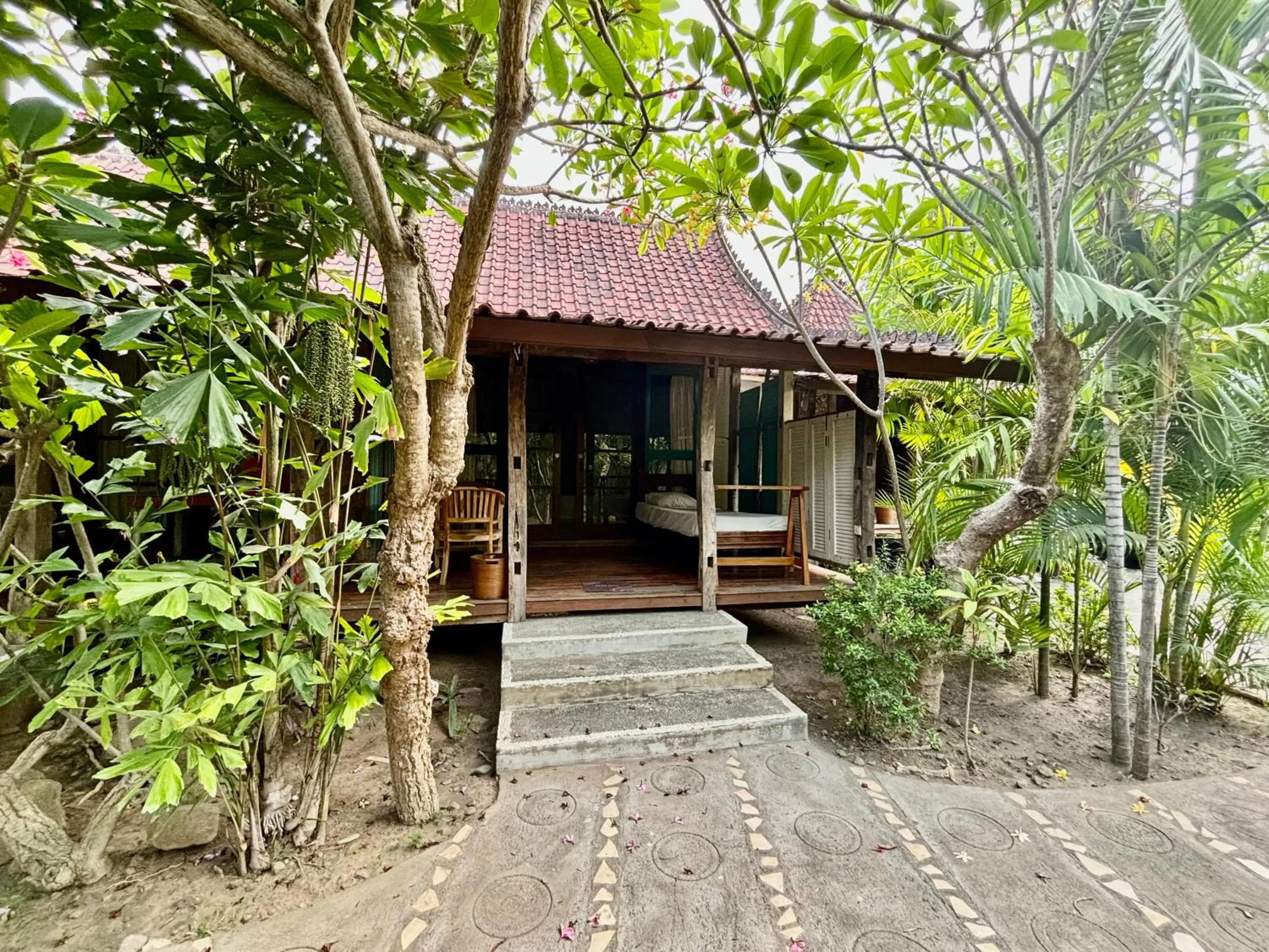 Patio in Classic Beach Villas